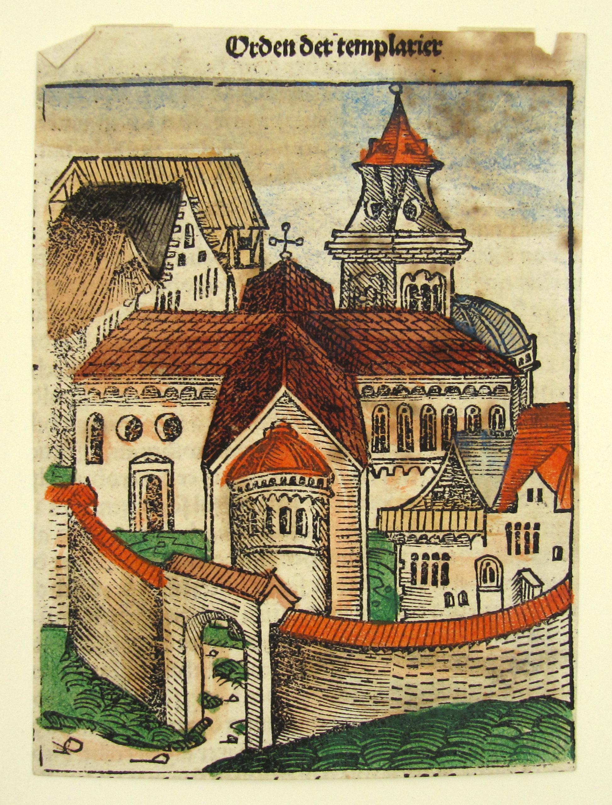 Collection of Ten Medieval Woodblock Prints from the 'Nuremberg Chronicle'  13