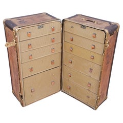 louis vuitton trunk, old louis vuitton, hats, shoes, cabin