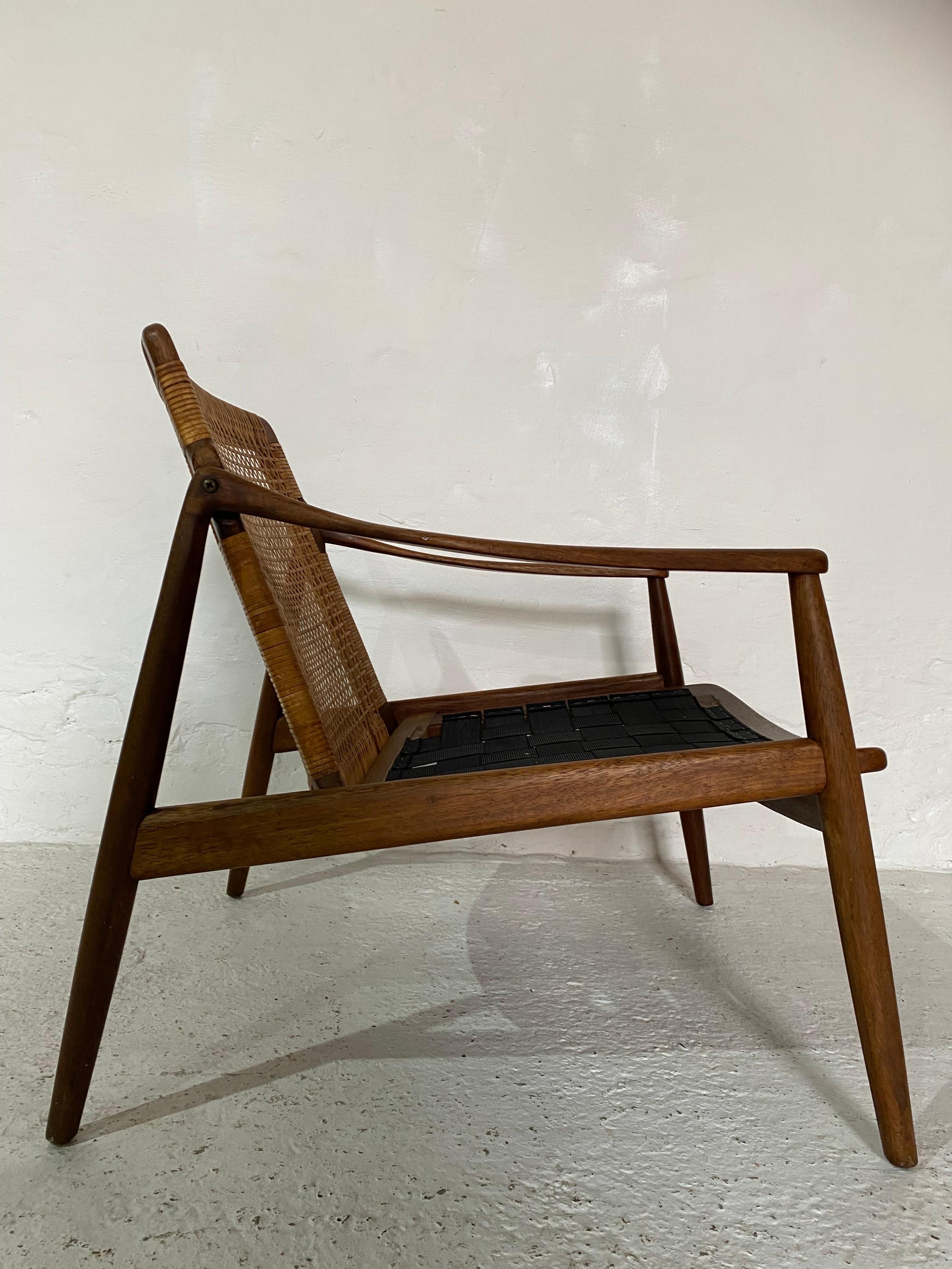 Hartmund Lohmeyer set of Two Teak Lounge Chairs, 