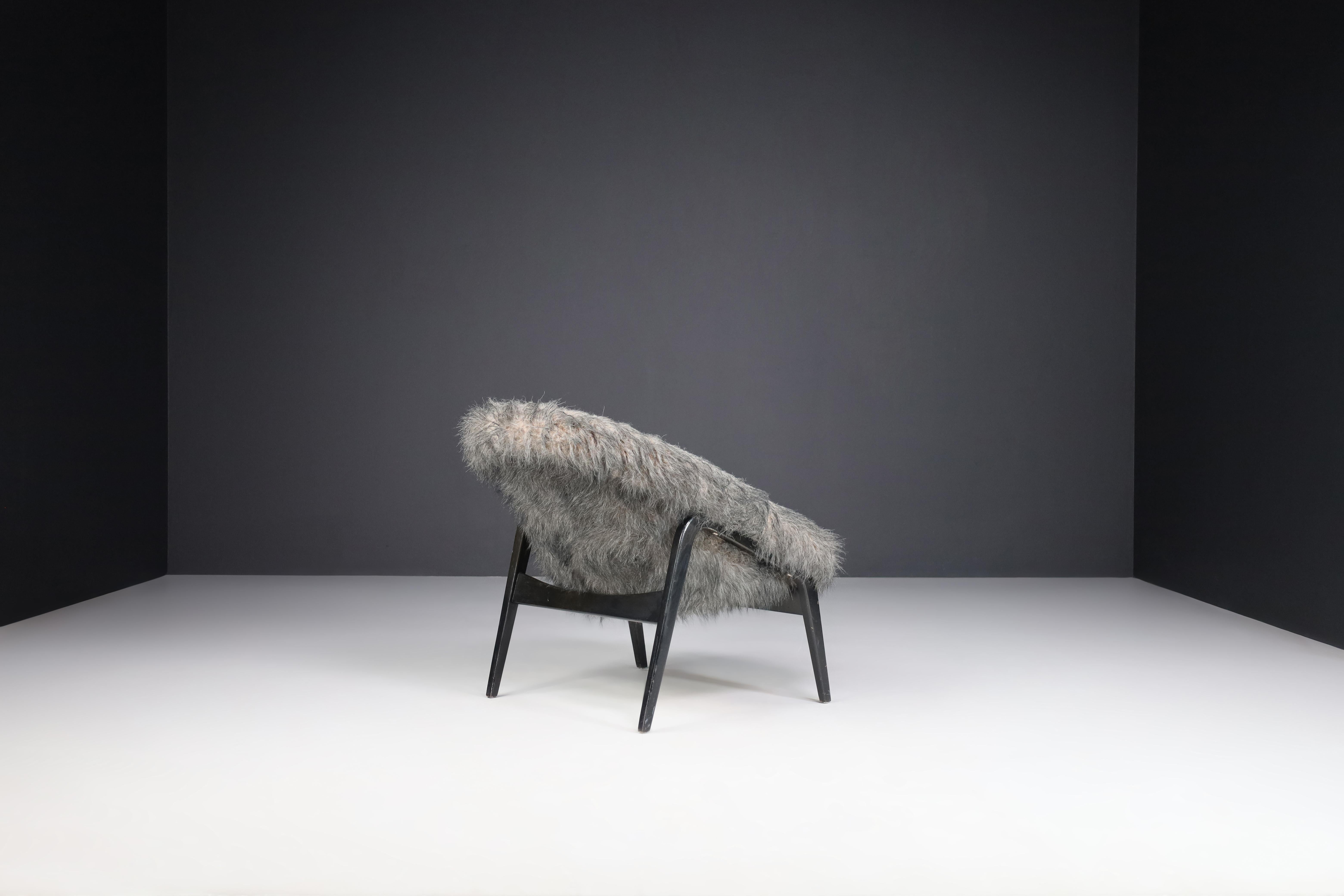 Mid-Century Modern Fauteuil Hartmut Lohmeyer pour Artifort, Pays-Bas, 1957 en vente