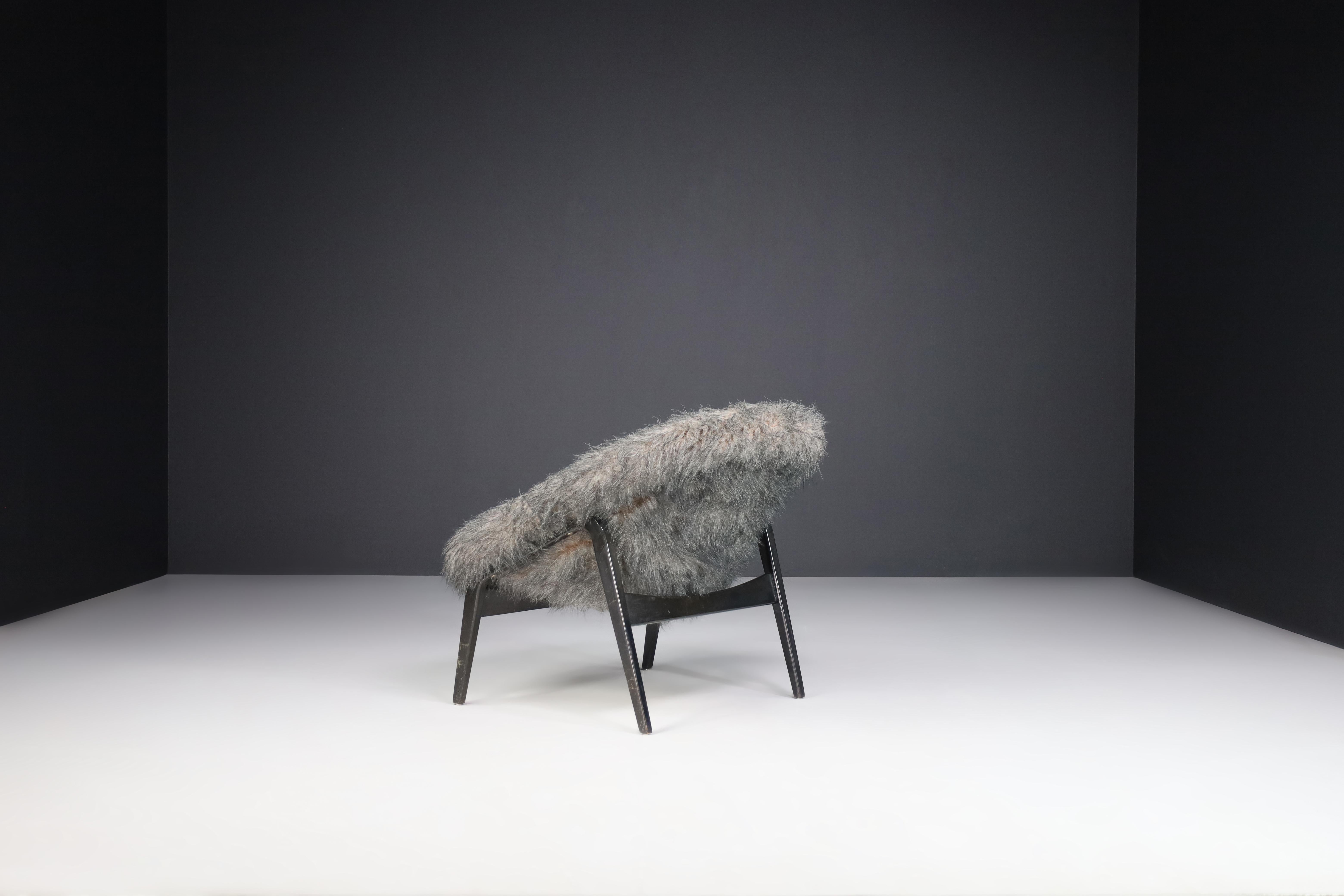 Fauteuil Hartmut Lohmeyer pour Artifort, Pays-Bas, 1957 Bon état - En vente à Almelo, NL