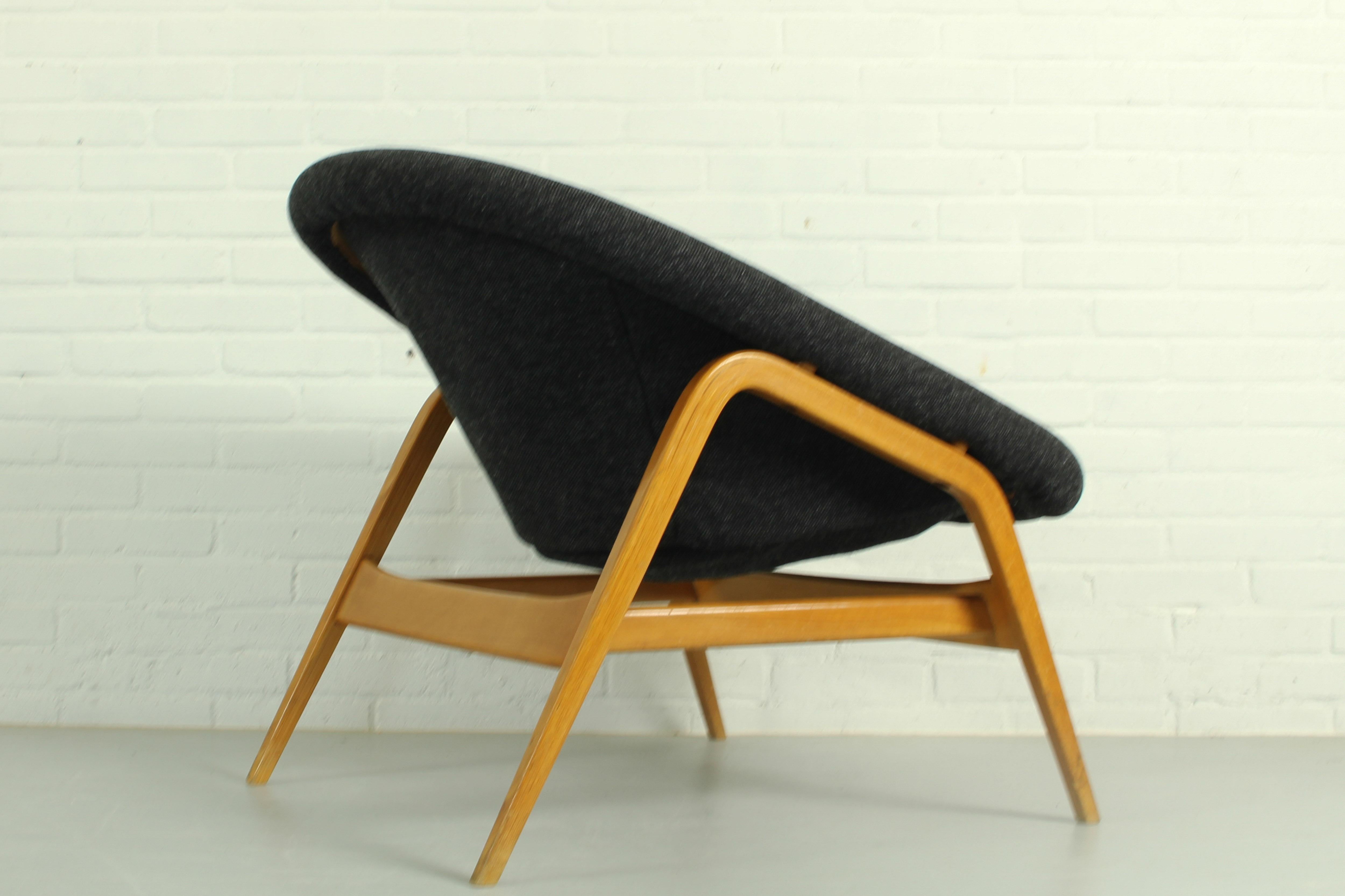 Mid-Century Modern Hartmut Lohmeyer for Artifort lounge chair Model 118 'Columbus', 1955 For Sale