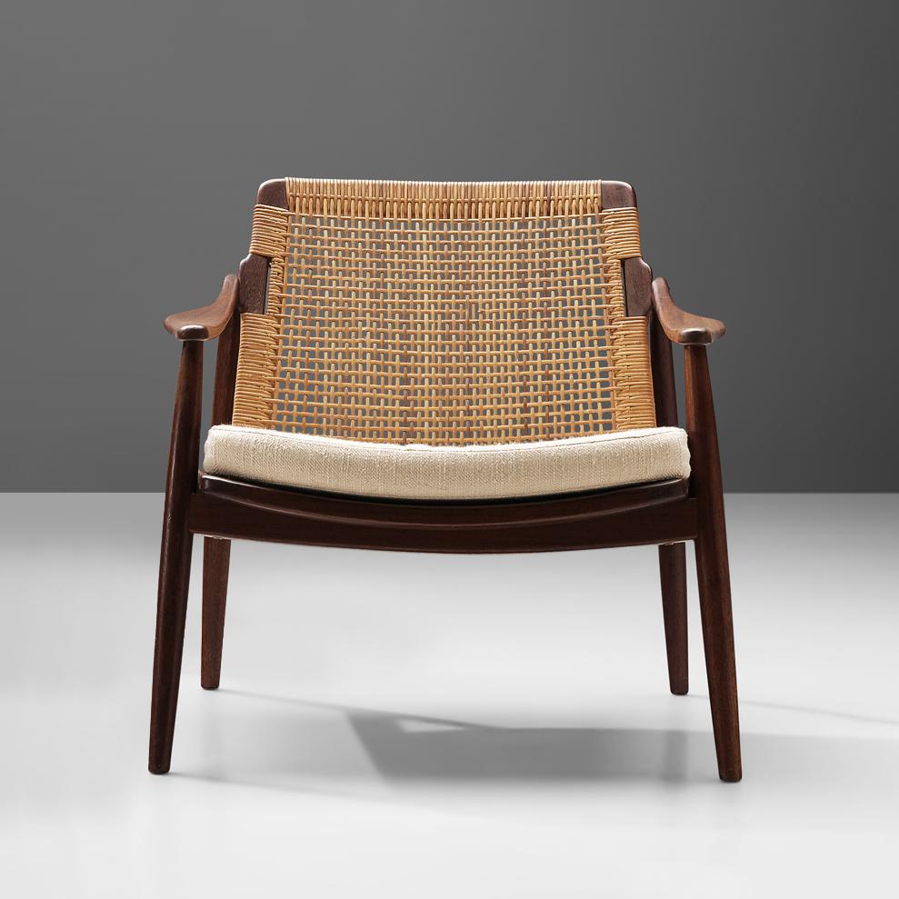 Hartmut Lohmeyer for Wilkhahn Lounge Chair in Teak 1