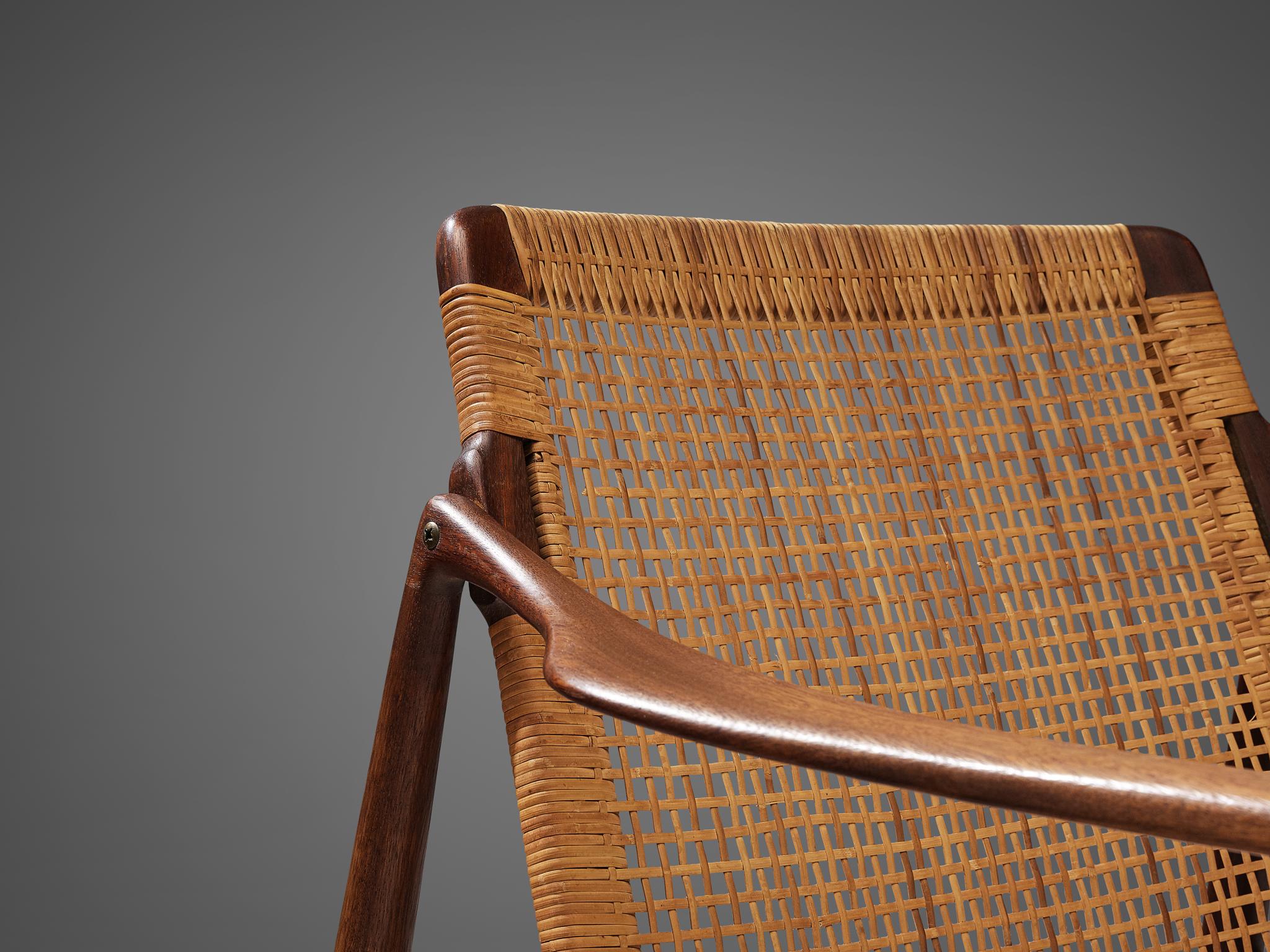 Mid-Century Modern Hartmut Lohmeyer for Wilkhahn Lounge Chair in Teak