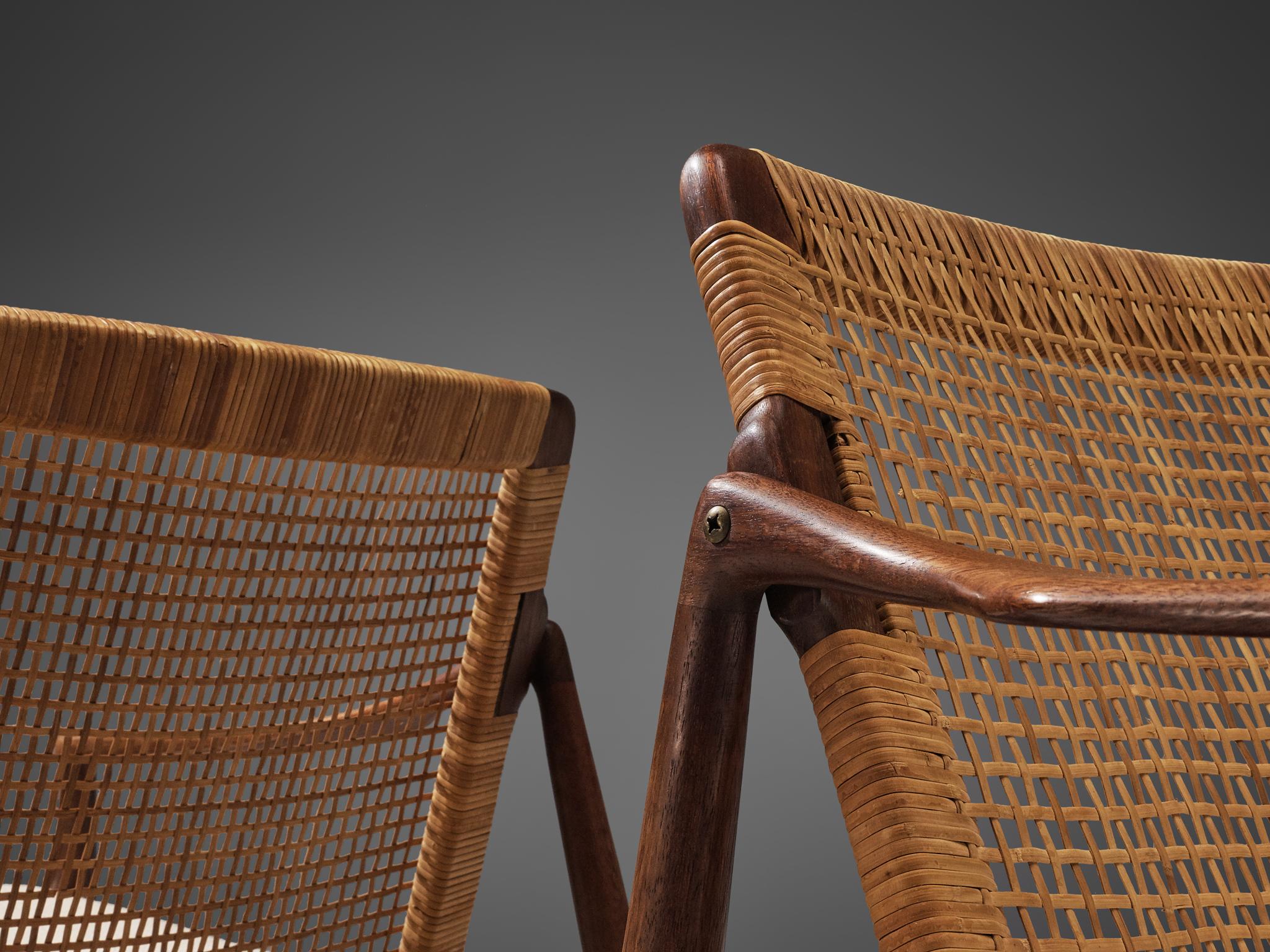 Hartmut Lohmeyer for Wilkhahn Lounge Chair in Teak In Good Condition In Waalwijk, NL