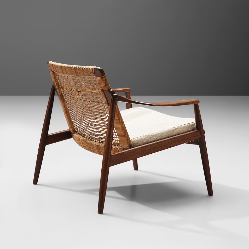 Mid-20th Century Hartmut Lohmeyer for Wilkhahn Lounge Chair in Teak