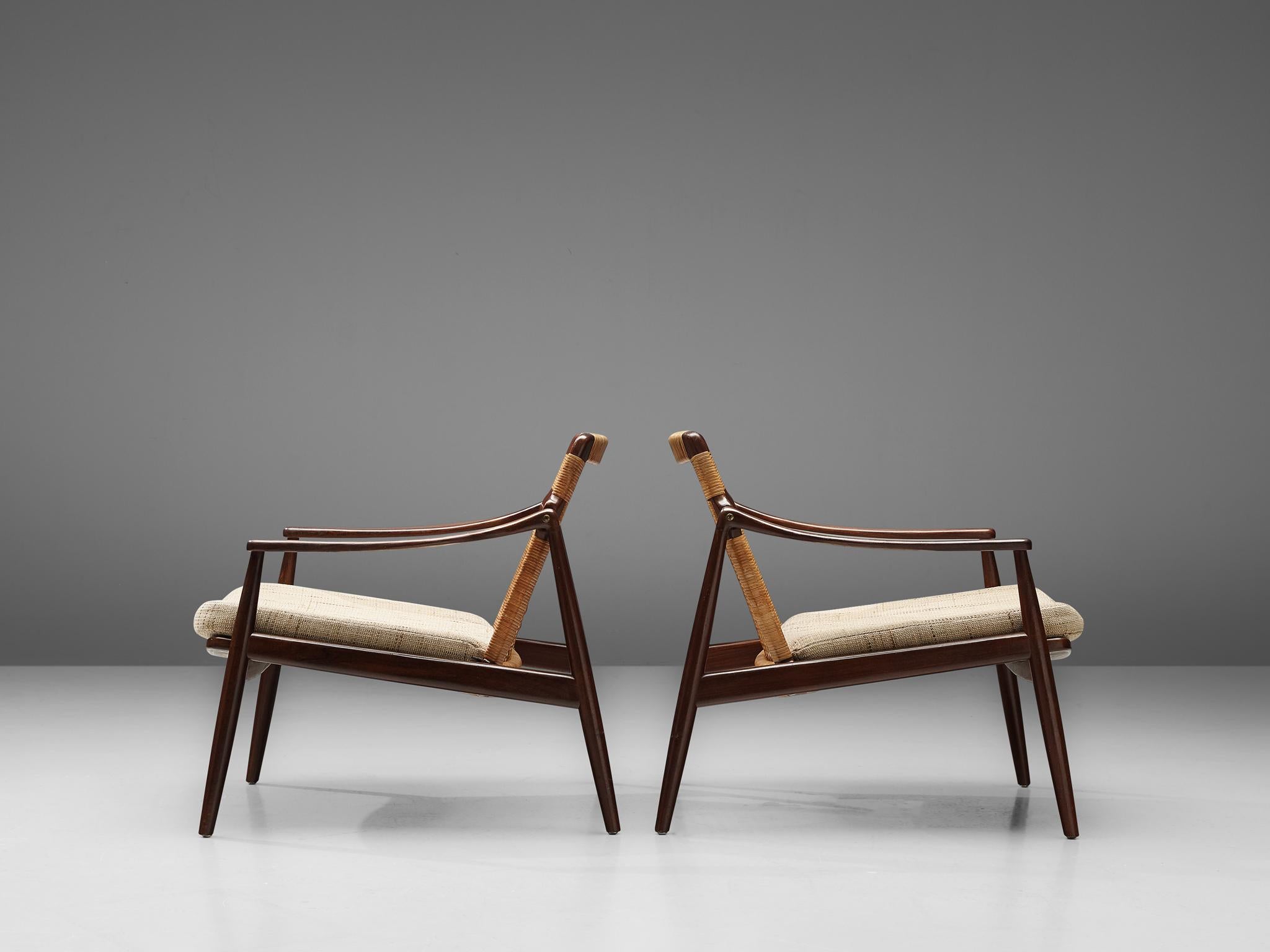 Hartmut Lohmeyer for Wilkhahn Pair of Lounge Chairs 3