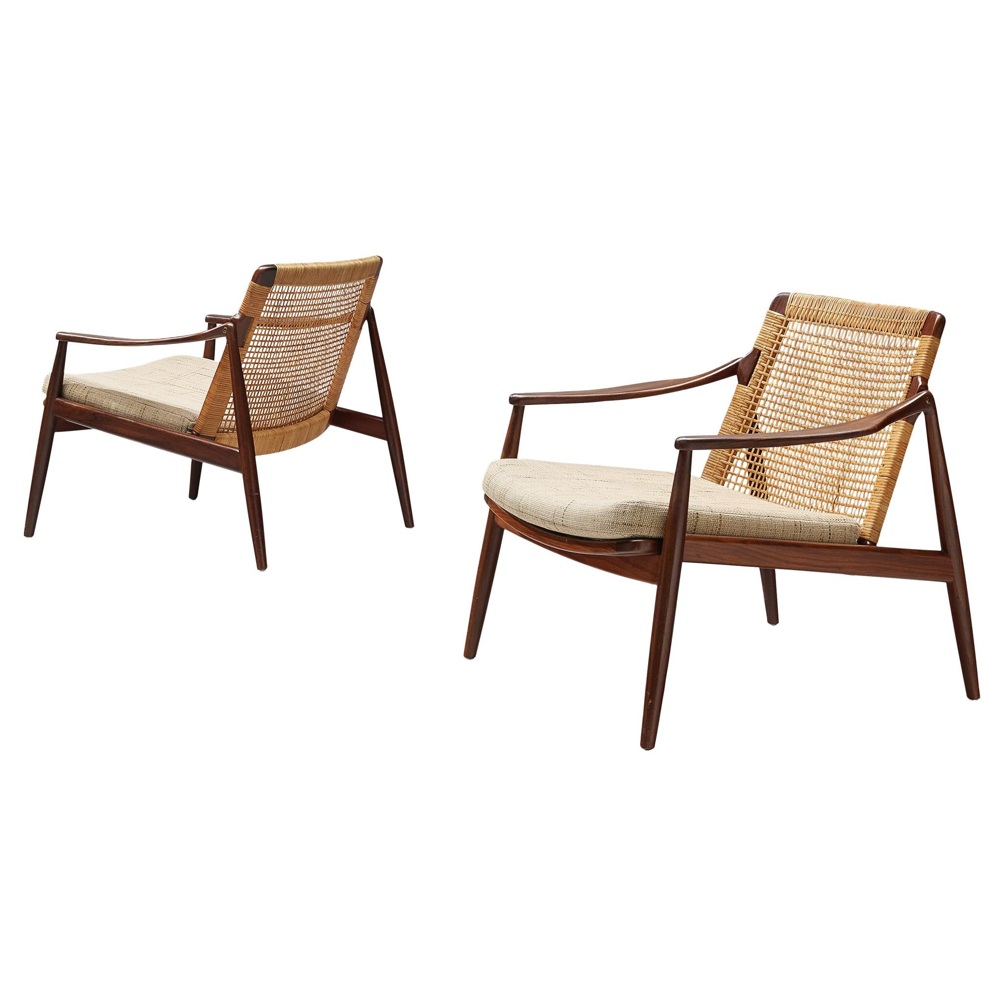 Hartmut Lohmeyer for Wilkhahn Pair of Lounge Chairs