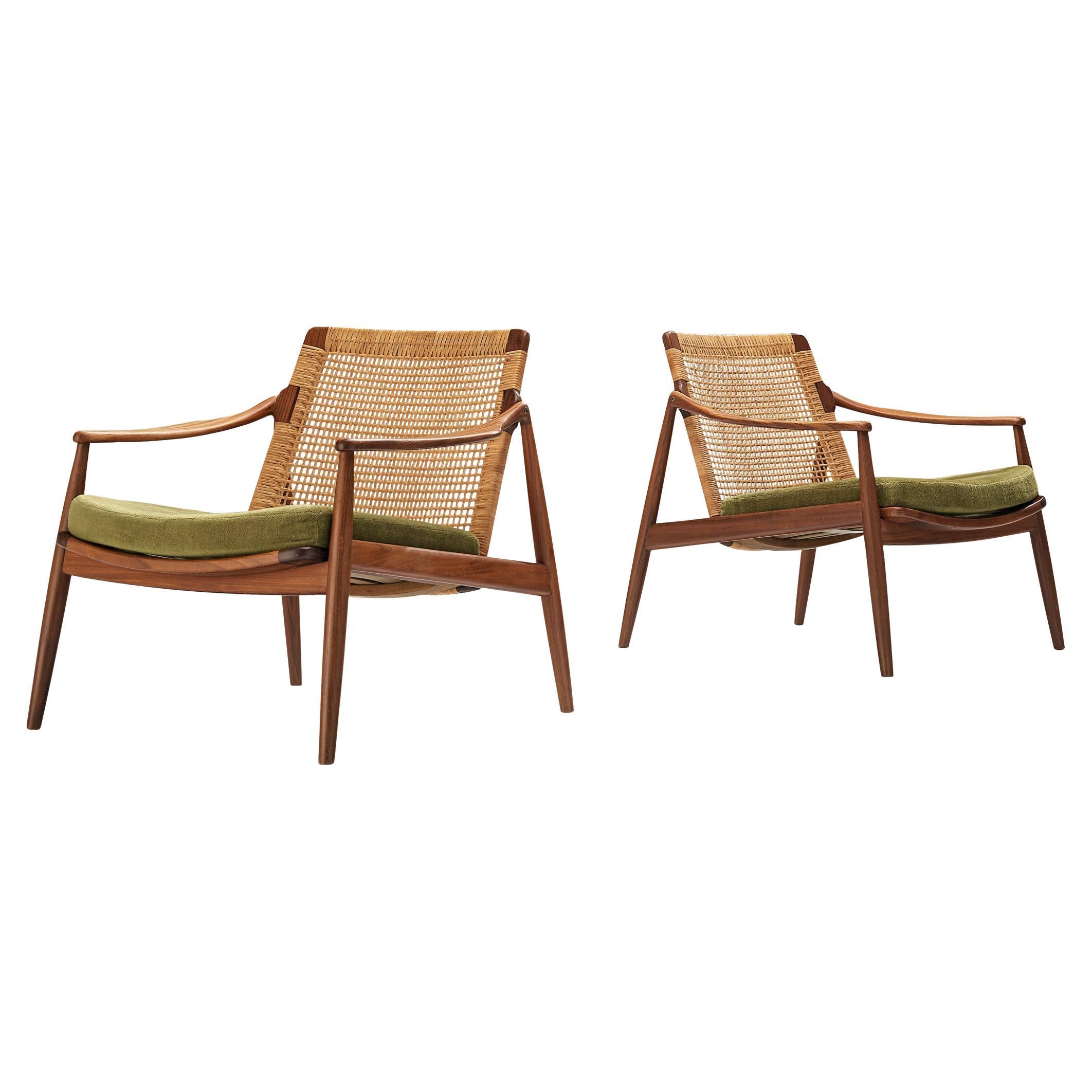 Hartmut Lohmeyer for Wilkhahn Pair of Lounge Chairs  For Sale
