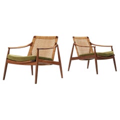 Vintage Hartmut Lohmeyer for Wilkhahn Pair of Lounge Chairs 