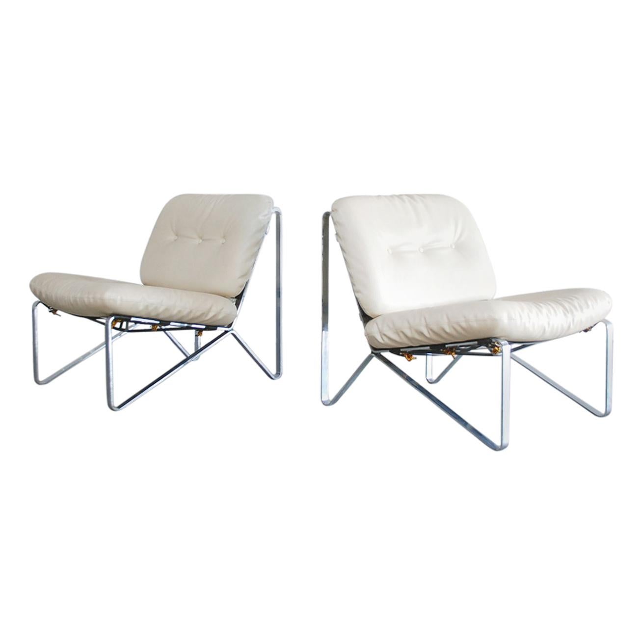 Paire de chaises longues Hartmut Lohmeyer pour Mauser Werke Waldeck, 1960