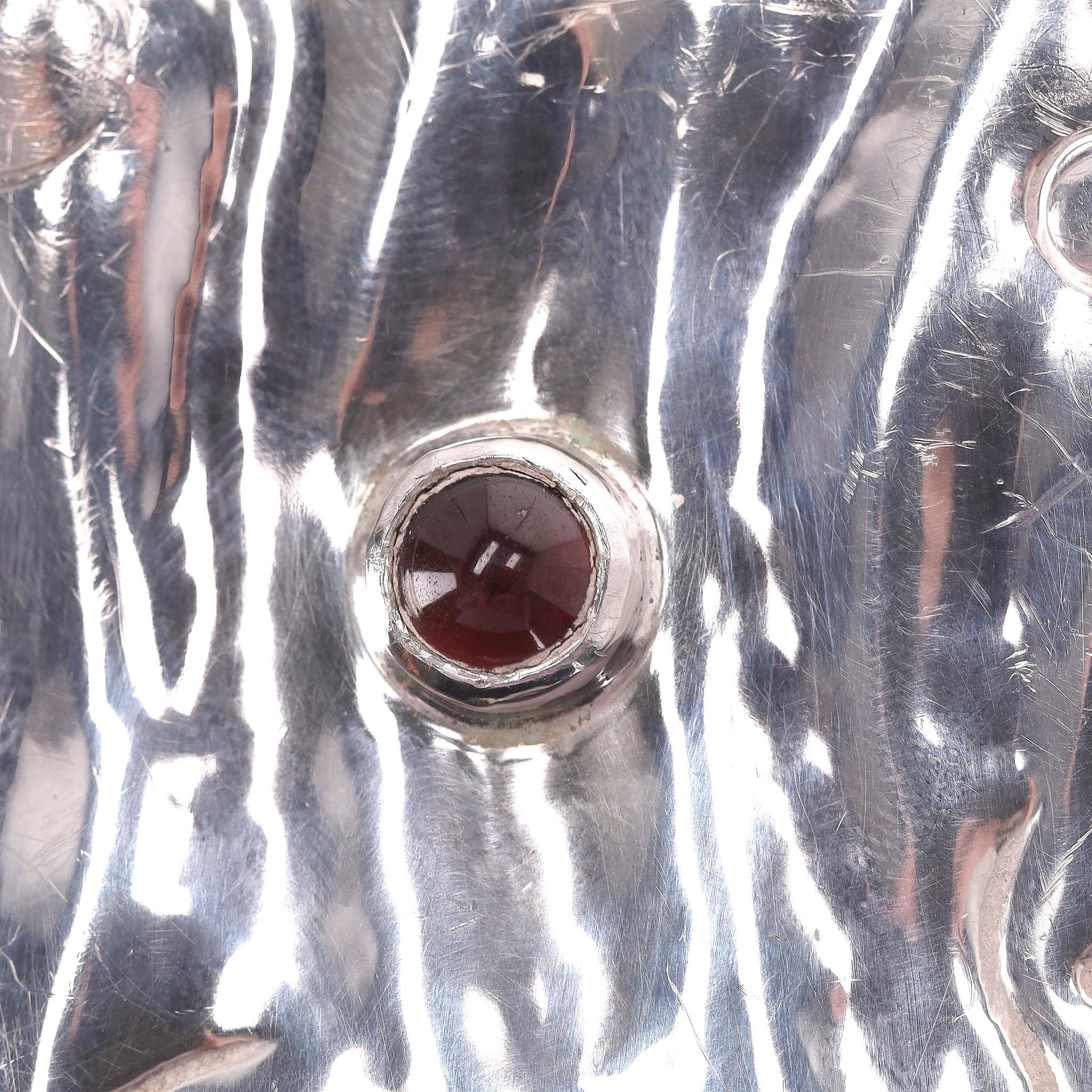 Harts & Osborne Ltd Edition Solid Silver With Diamonds & Rubies Case For Sale 6
