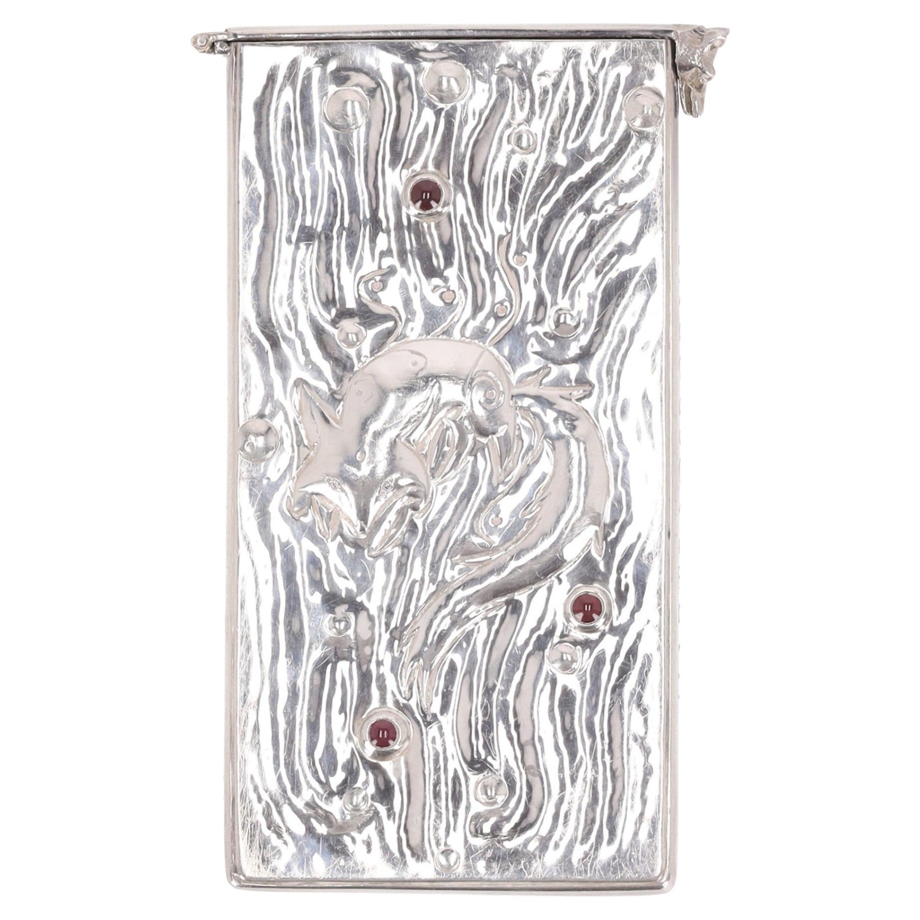 Estuche Harts & Osborne Edición limitada de plata maciza con diamantes y rubíes