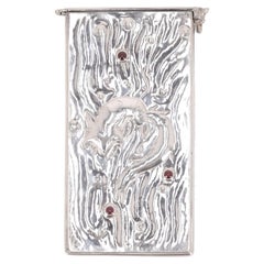 Harts & Osborne Ltd Edition Massivsilber mit Diamanten und Rubinen Etui