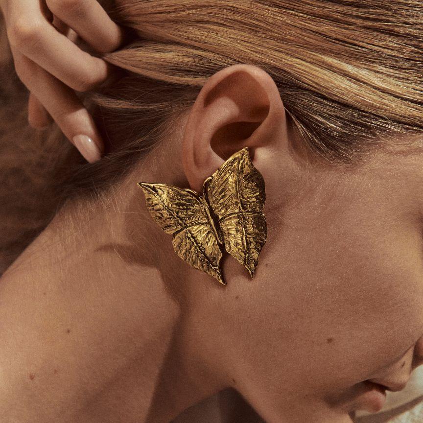 Harumi Butterfly Earrings  In New Condition In Virginia Beach, VA