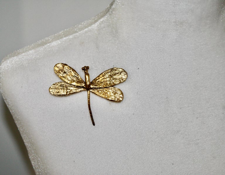 Harumi For Goossens Paris Dragonfly Brooch For Sale 3
