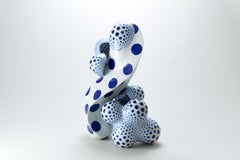 "A Disclosing Form 1610", Abstract Ceramic Sculpture, Glazed Surface, Porcelain