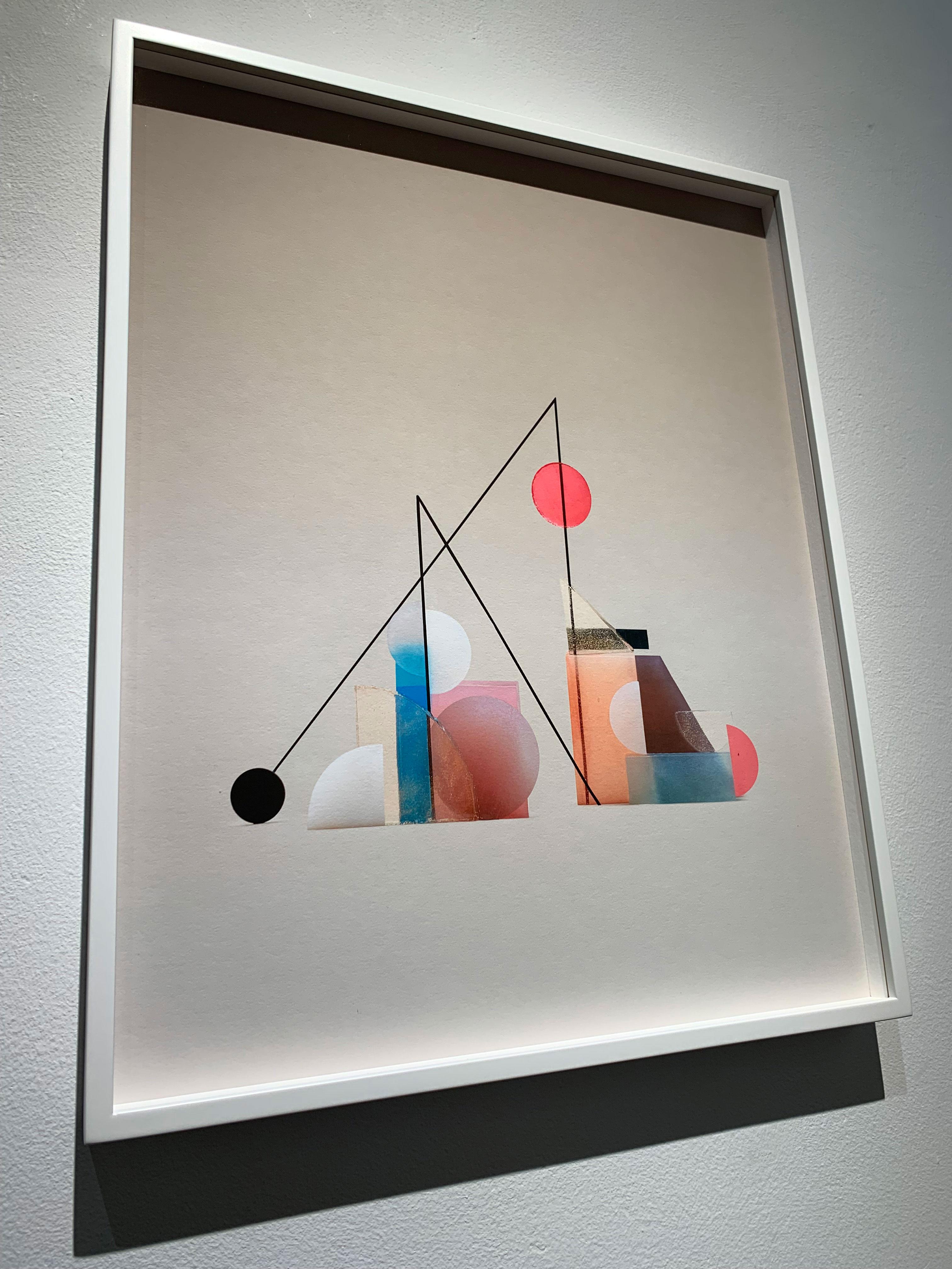 Constellation Suite no.6, Fine Art Print of Geometrical colourful sculpture - Abstract Geometric Photograph by Haruna Ogata & Jean-Etienne Portail