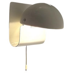 Harveiluce iGuzzini 'Bugia' 70s Wall Lamp by Giuseppe Cormio in White