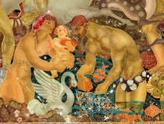 "Harvest Ritual", Monumental Art Deco Masterpiece by NY World's Fair Muralist