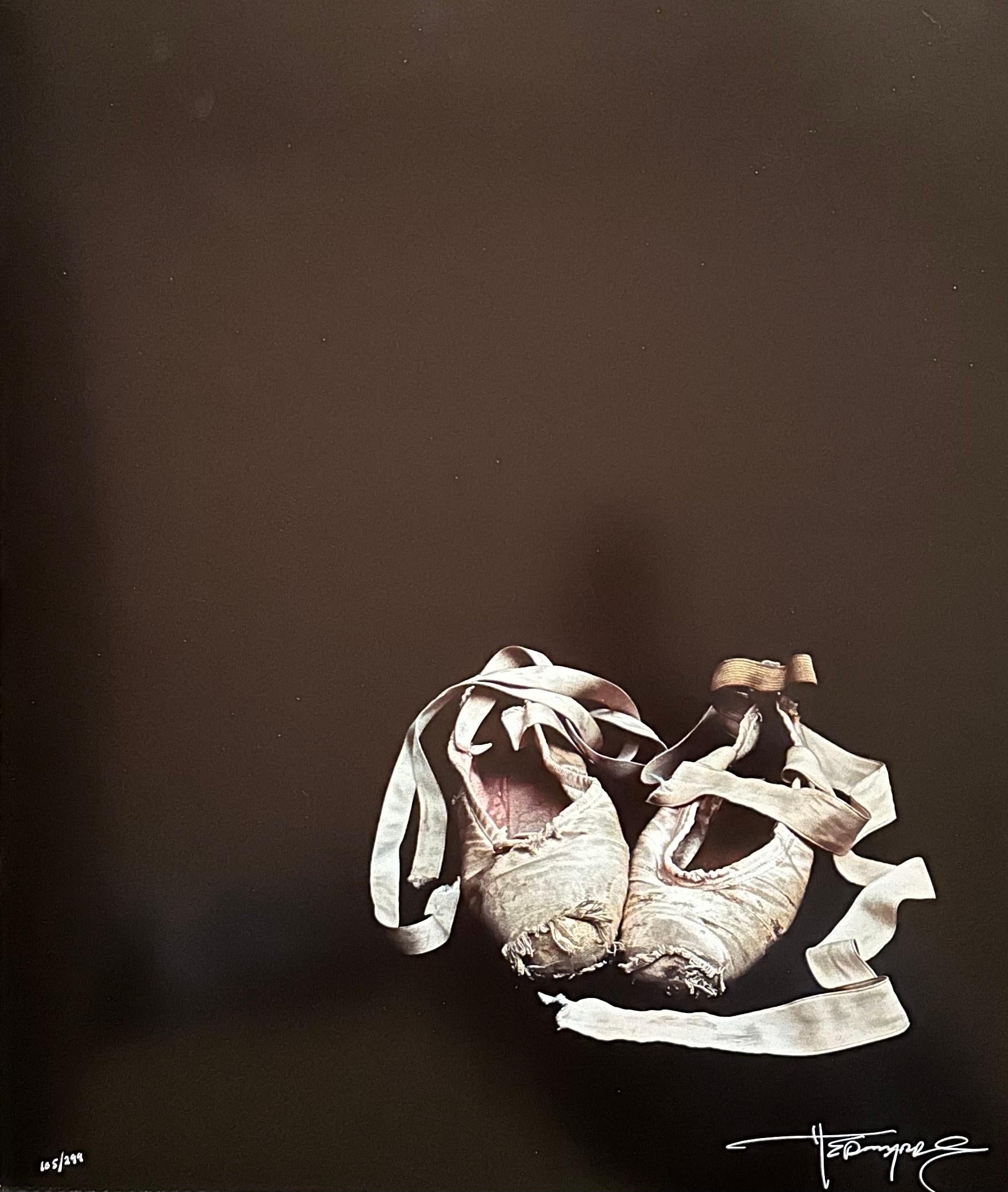 Harvey Edwards
Ballettpantoffeln
1979 
Vom Künstler handsigniert
Silberfarbstoff-Bleichdruck (Cibachrome)
Nummeriert 105/299

*ungerahmt*