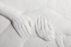 Dancing, Minimalist Handmade Paper Artwork by Harvey Edwards