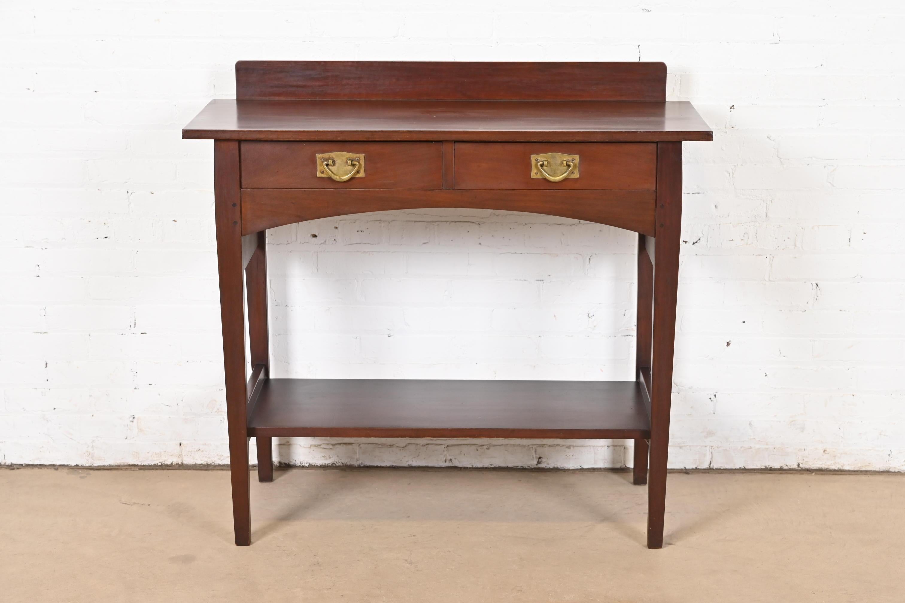 Arts and Crafts Harvey Ellis per Gustav Stickley Server buffet Mission Arts & Crafts antico in vendita
