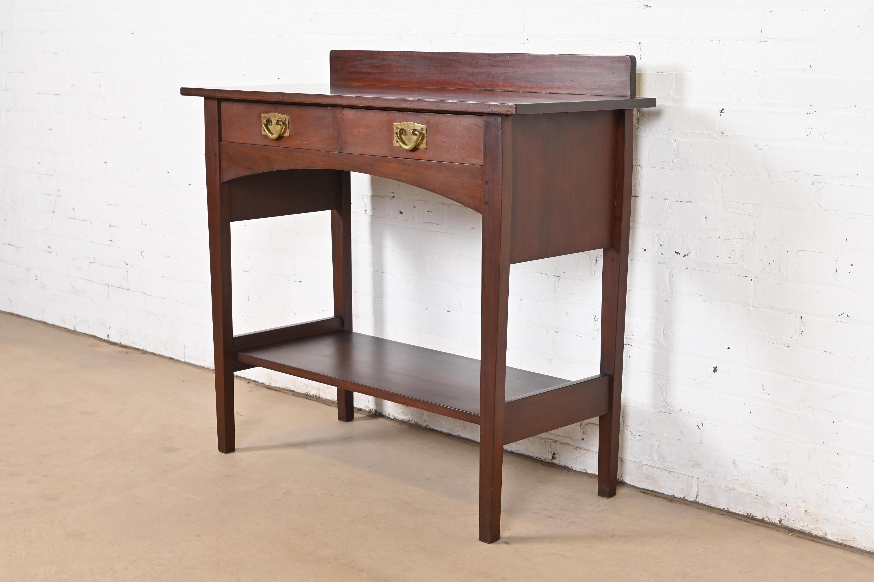 Americano Harvey Ellis per Gustav Stickley Server buffet Mission Arts & Crafts antico in vendita
