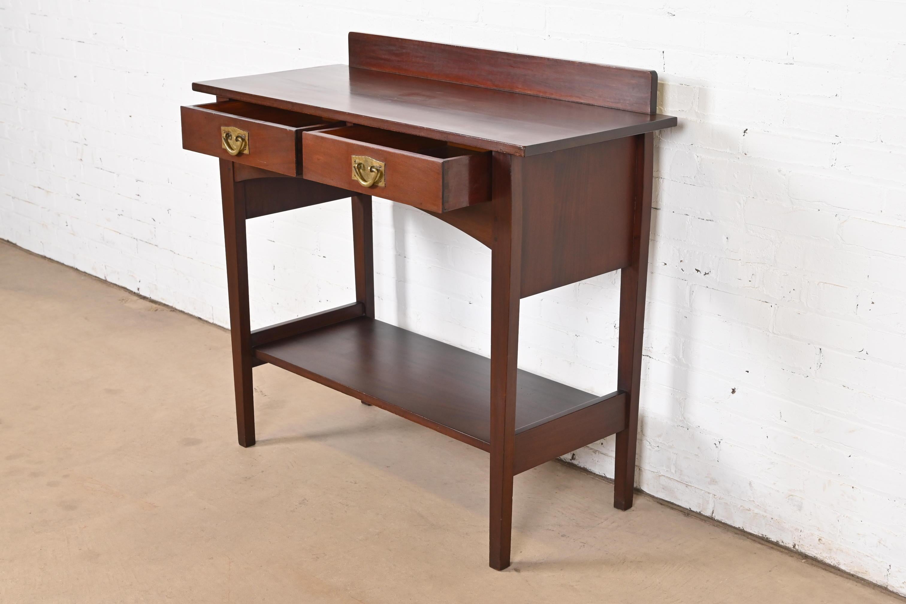 Rame Harvey Ellis per Gustav Stickley Server buffet Mission Arts & Crafts antico in vendita