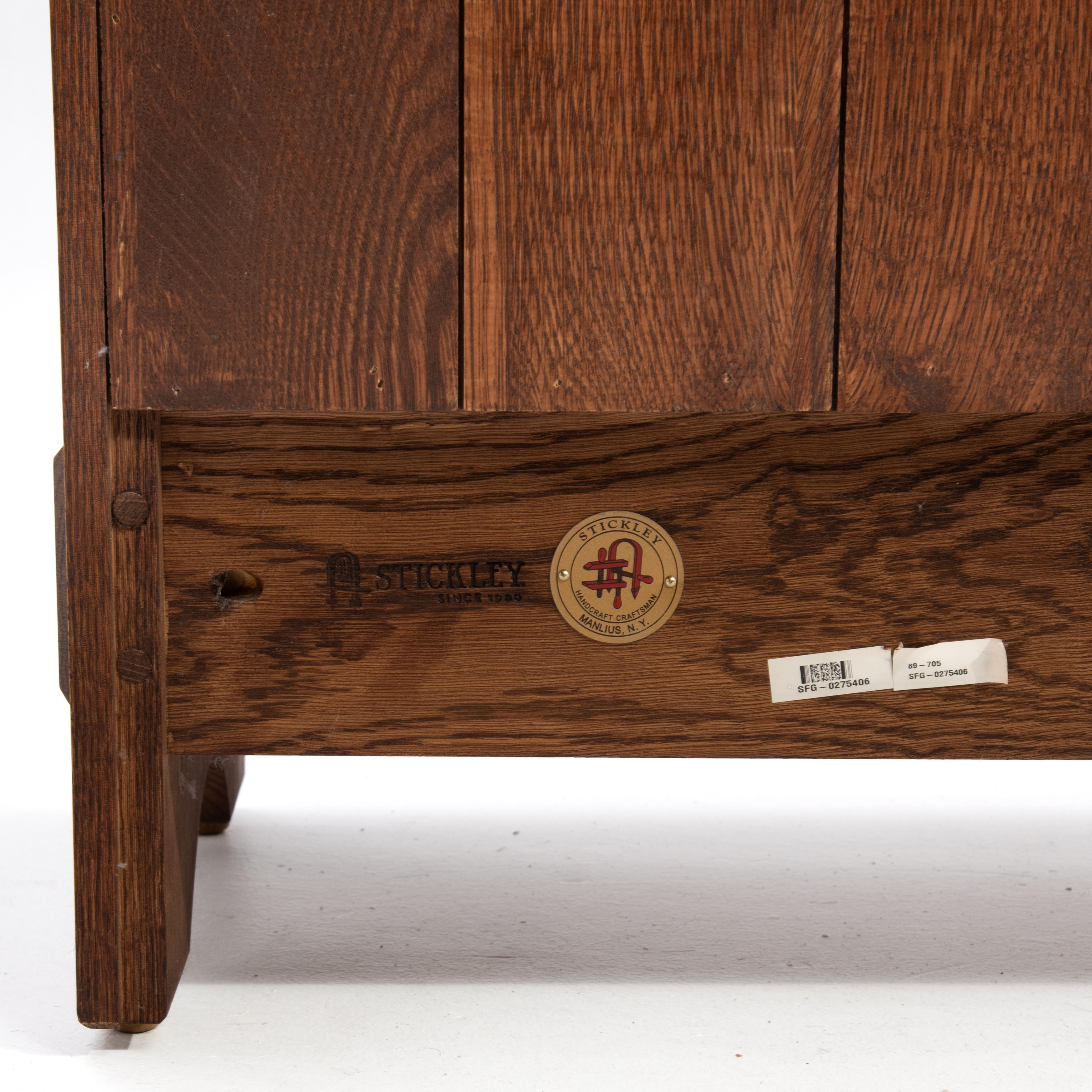 Harvey Ellis Gustav Stickley 2014 Single Door Arts & Crafts Mission Oak Bookcase 8