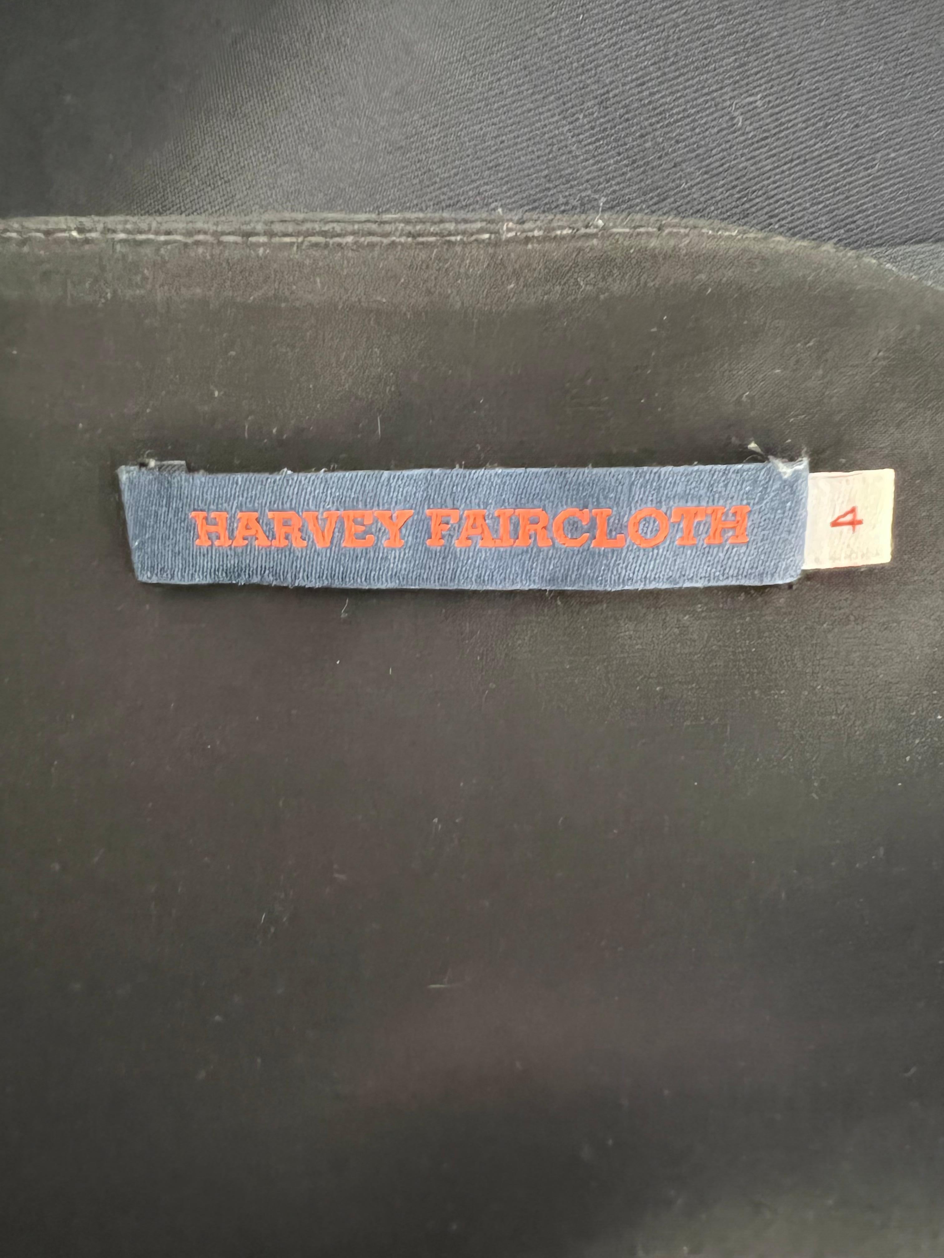 Harvey Faircloth Marineblaues Minikleid, Größe 4 im Angebot 2