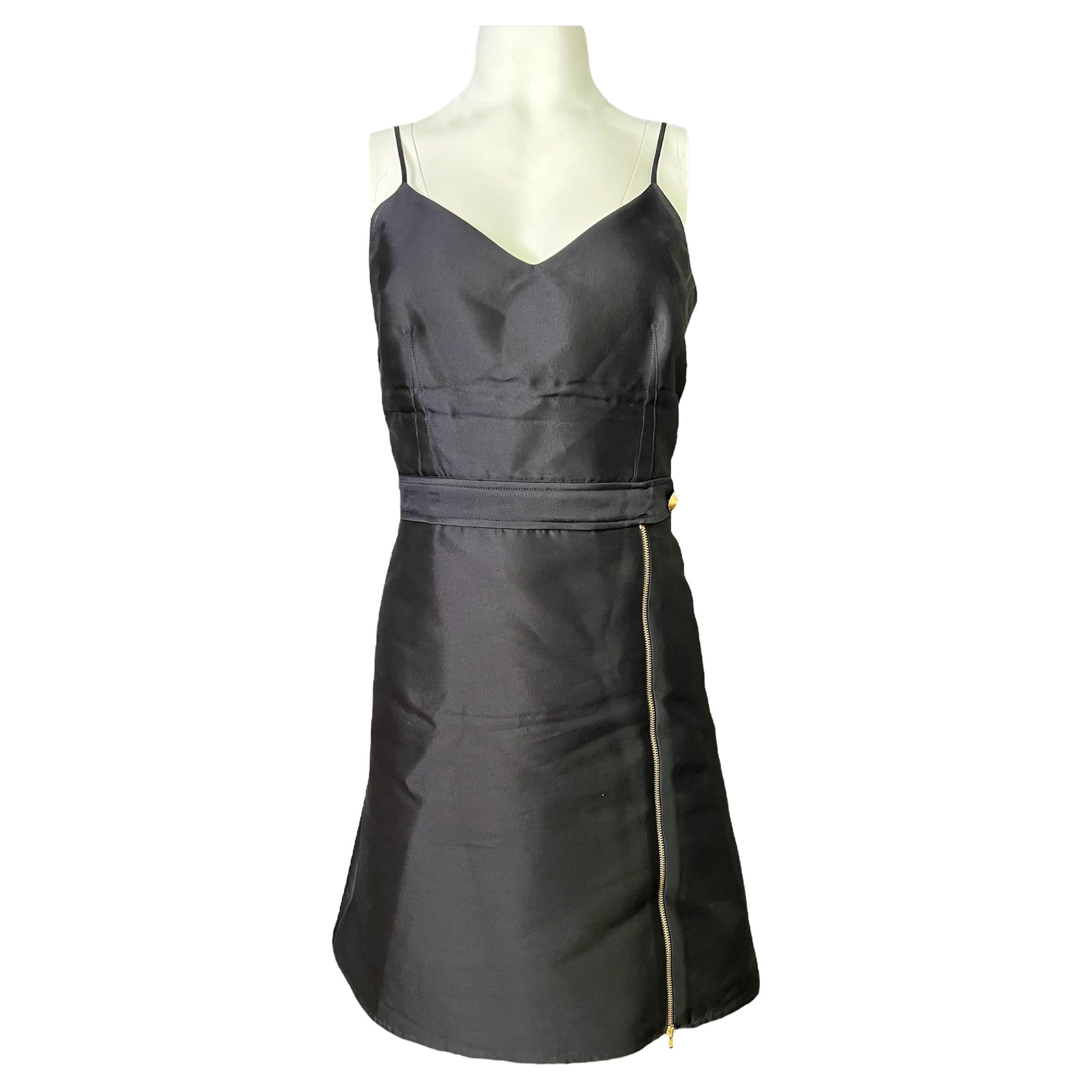 Mini Vestido Harvey Faircloth Azul Marino, Talla 4 en venta