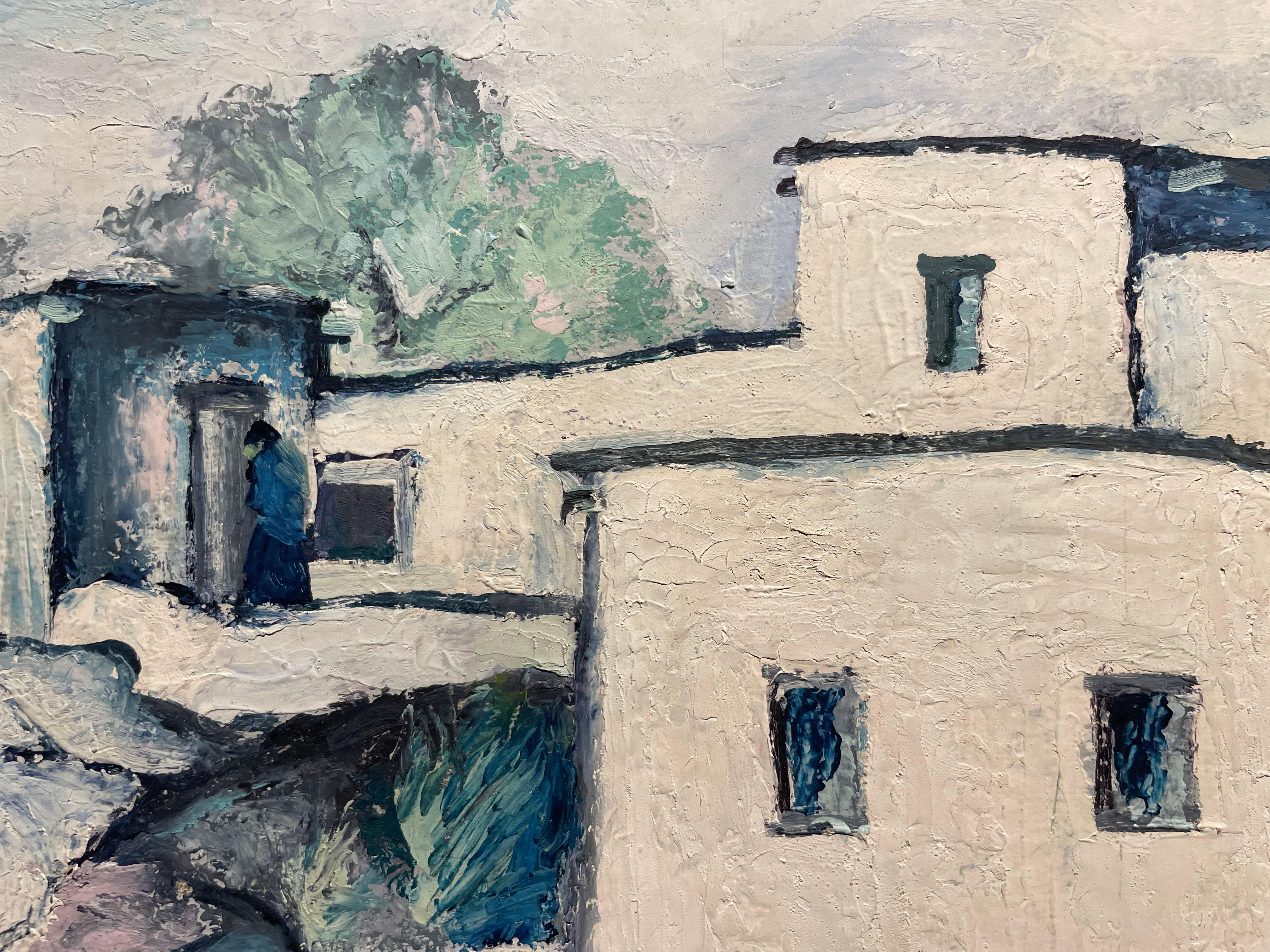 Adobe Homes, New Mexico Western Landscape im Angebot 6