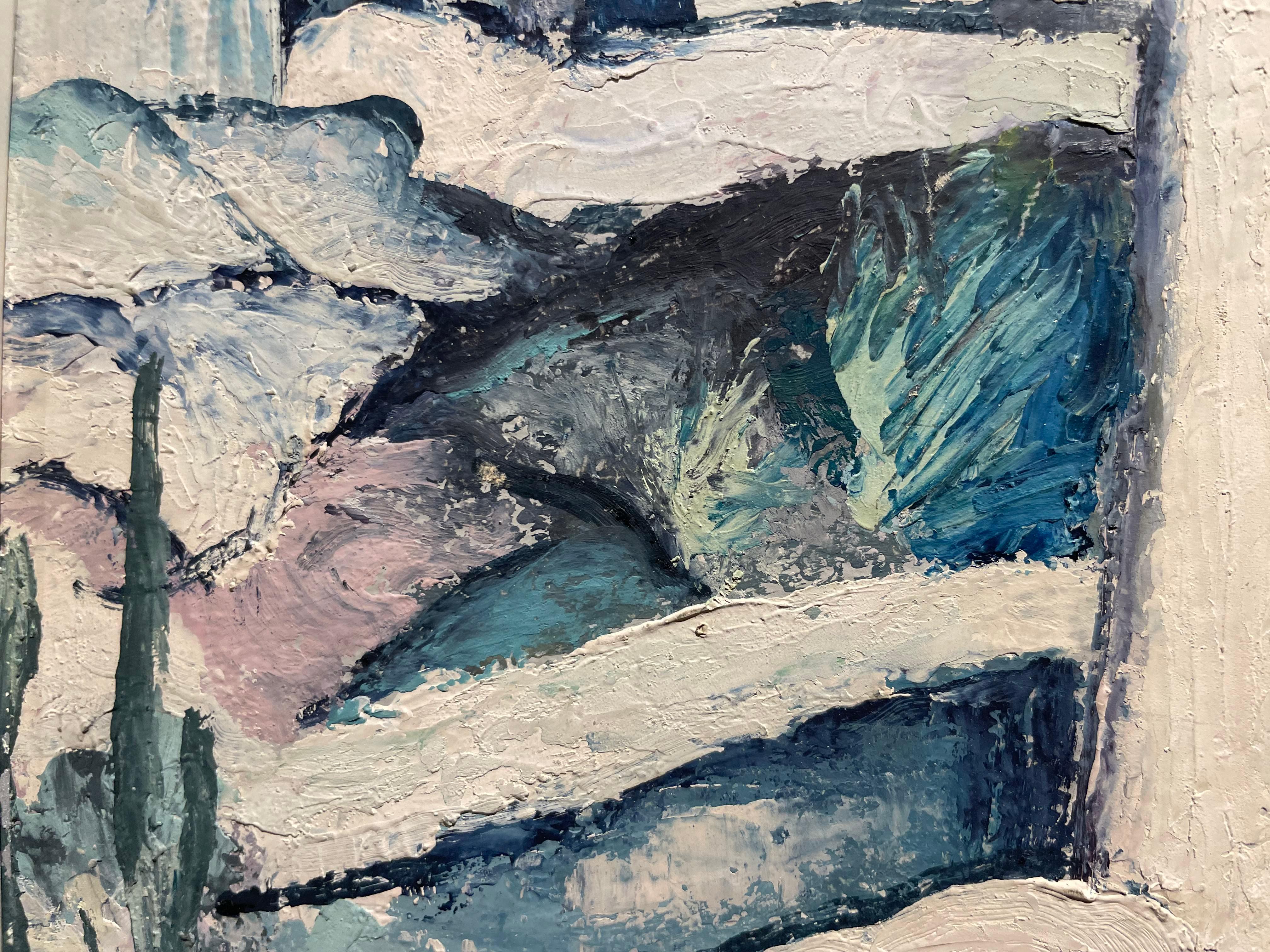 Adobe Homes, New Mexico Western Landscape im Angebot 8