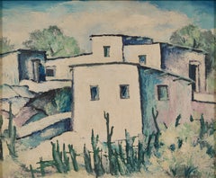 Adobe Homes, New Mexico Western Landscape