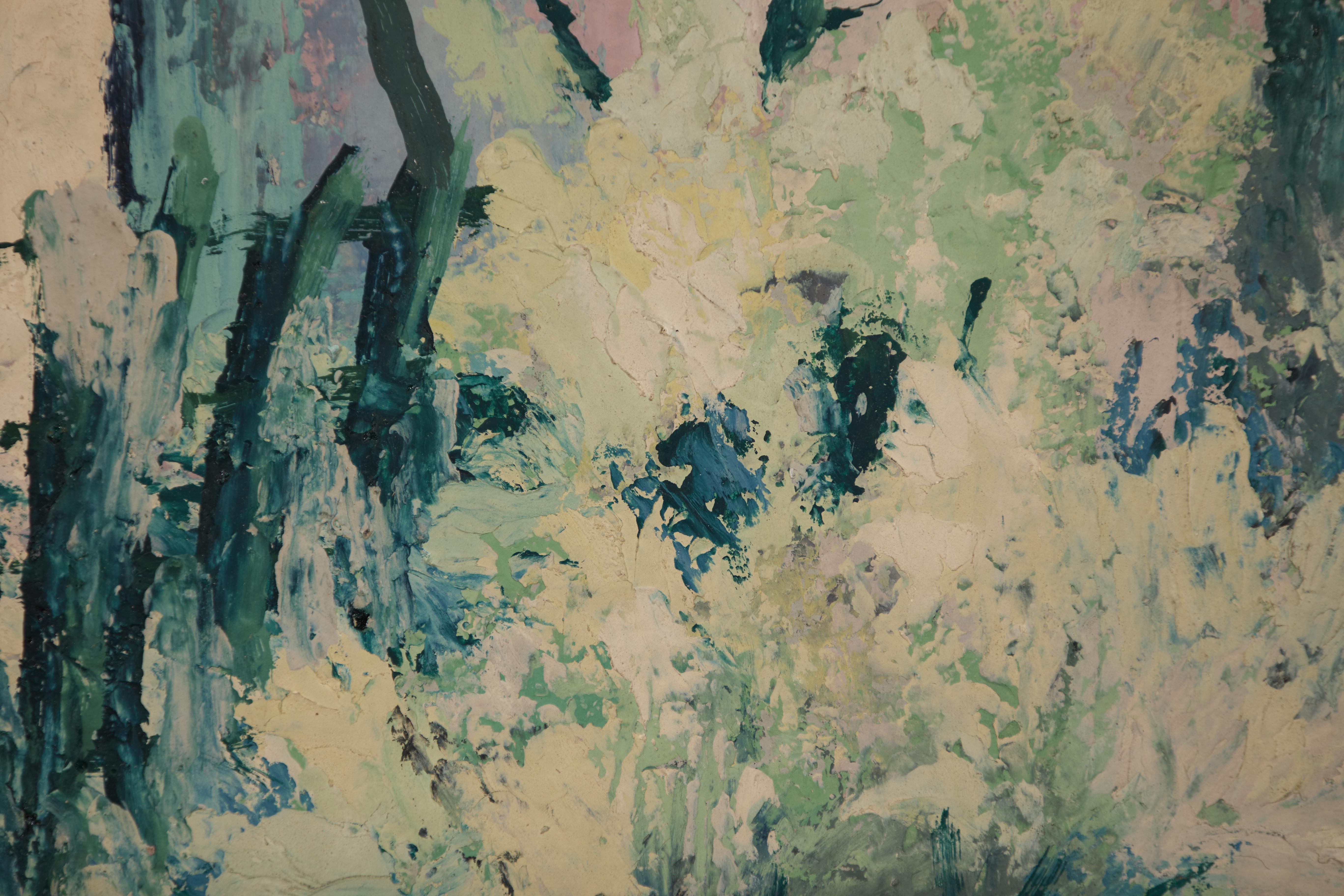 Adobe Homes, New Mexico Western Landscape (Braun), Landscape Painting, von Harvey Gregory Prusheck