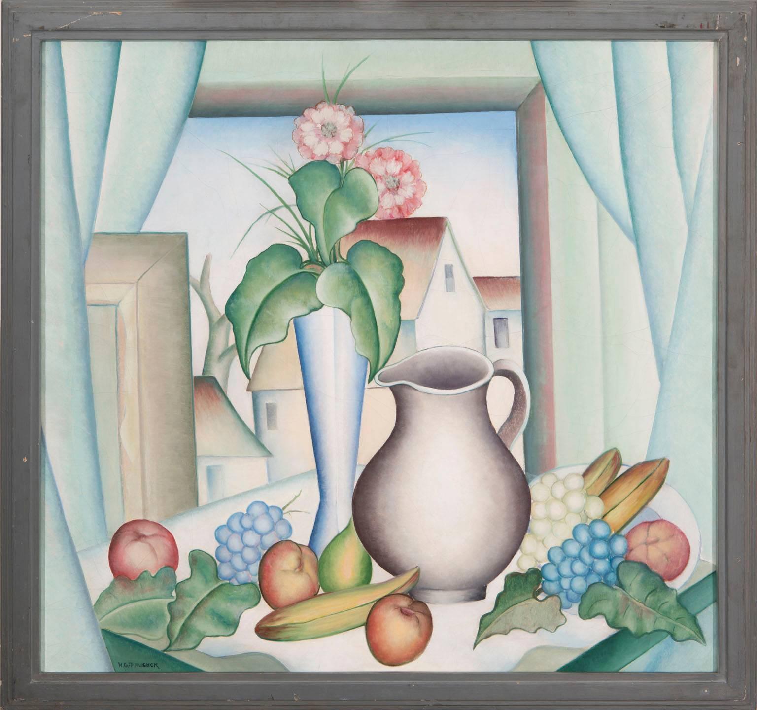 Still Life - American Modern Painting by Harvey Gregory Prusheck