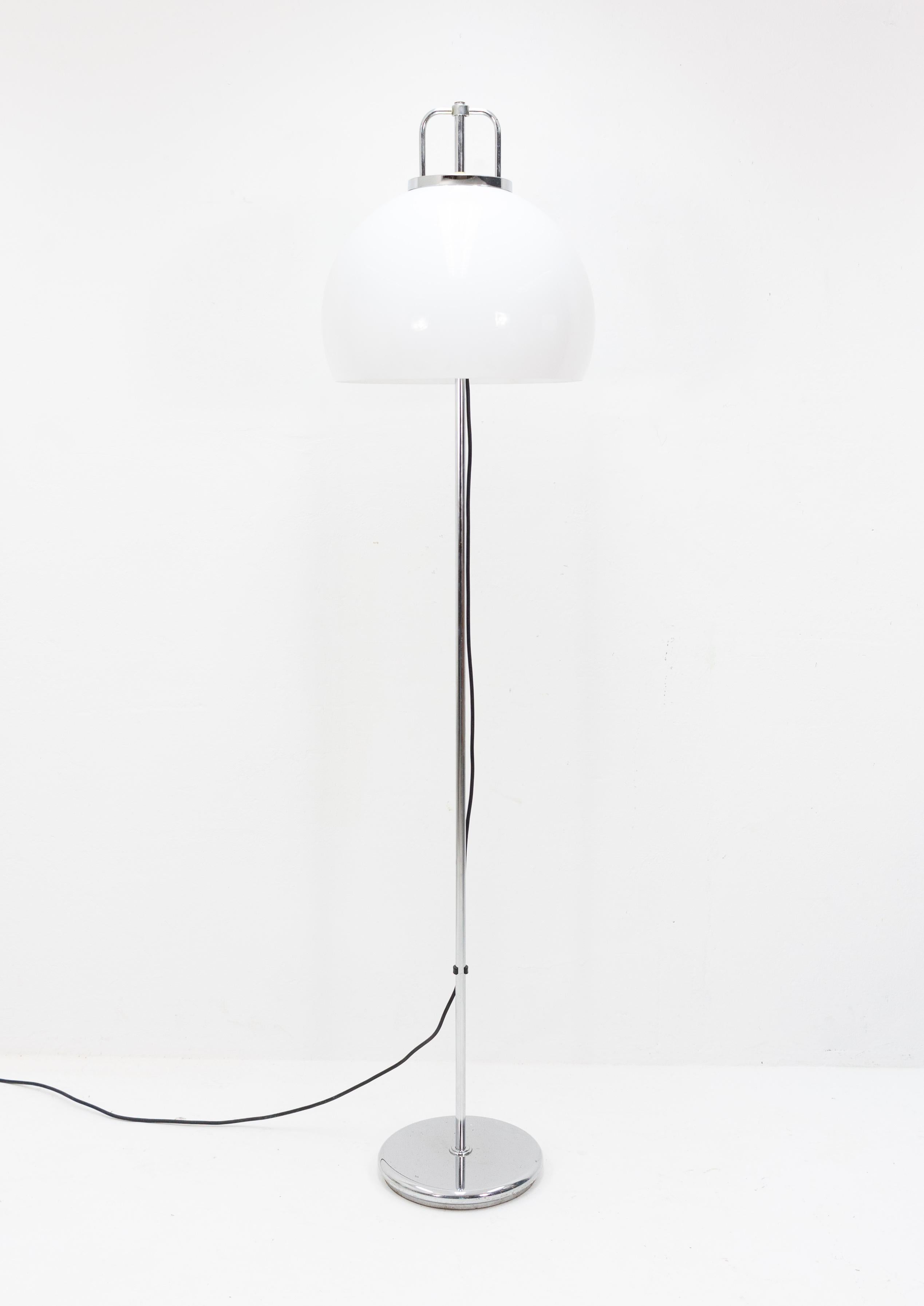 Mid-Century Modern Harvey Guzzini Adjustable Floor Lamp