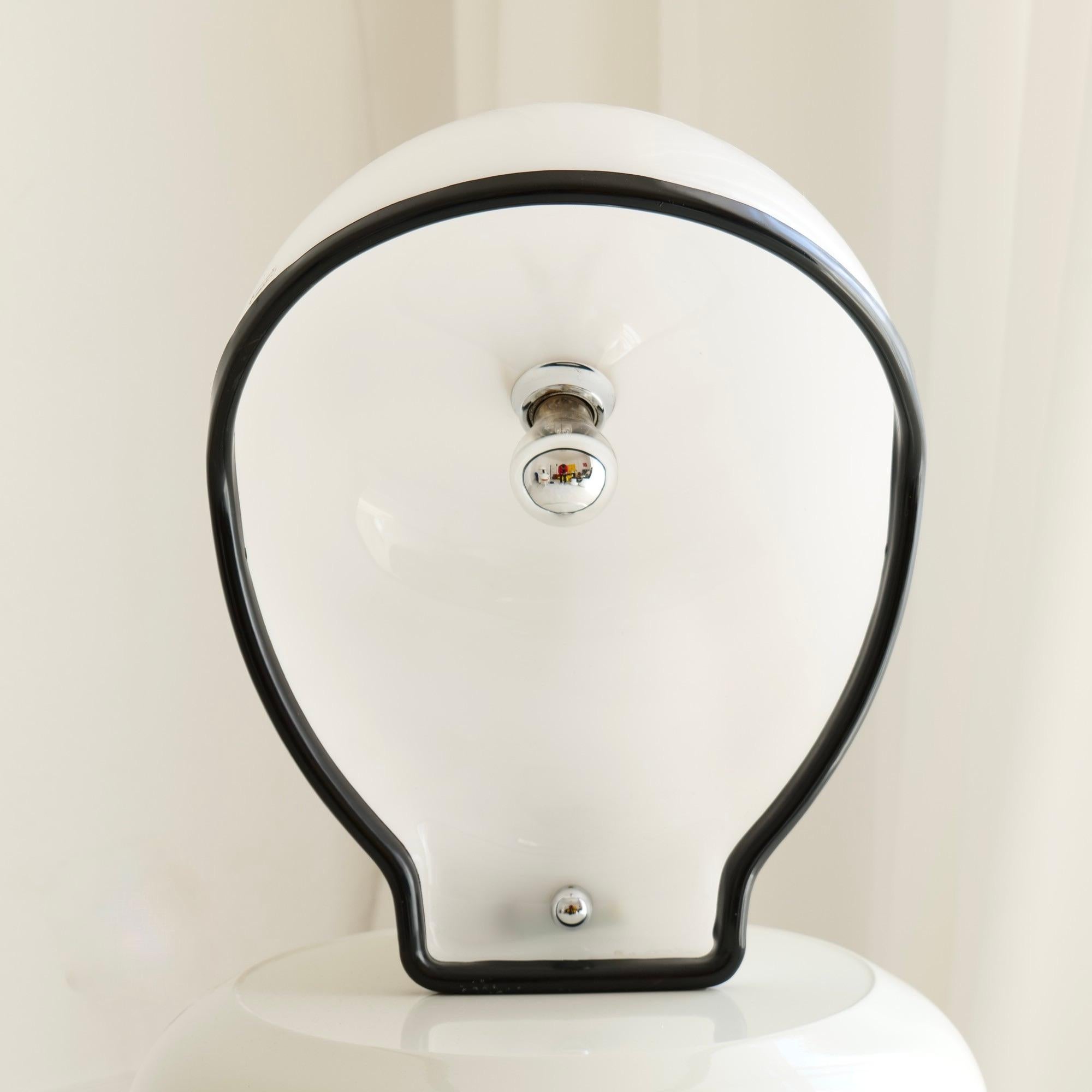 German Harvey Guzzini Birghitta lamp by Fabio Lenci - 1970s For Sale