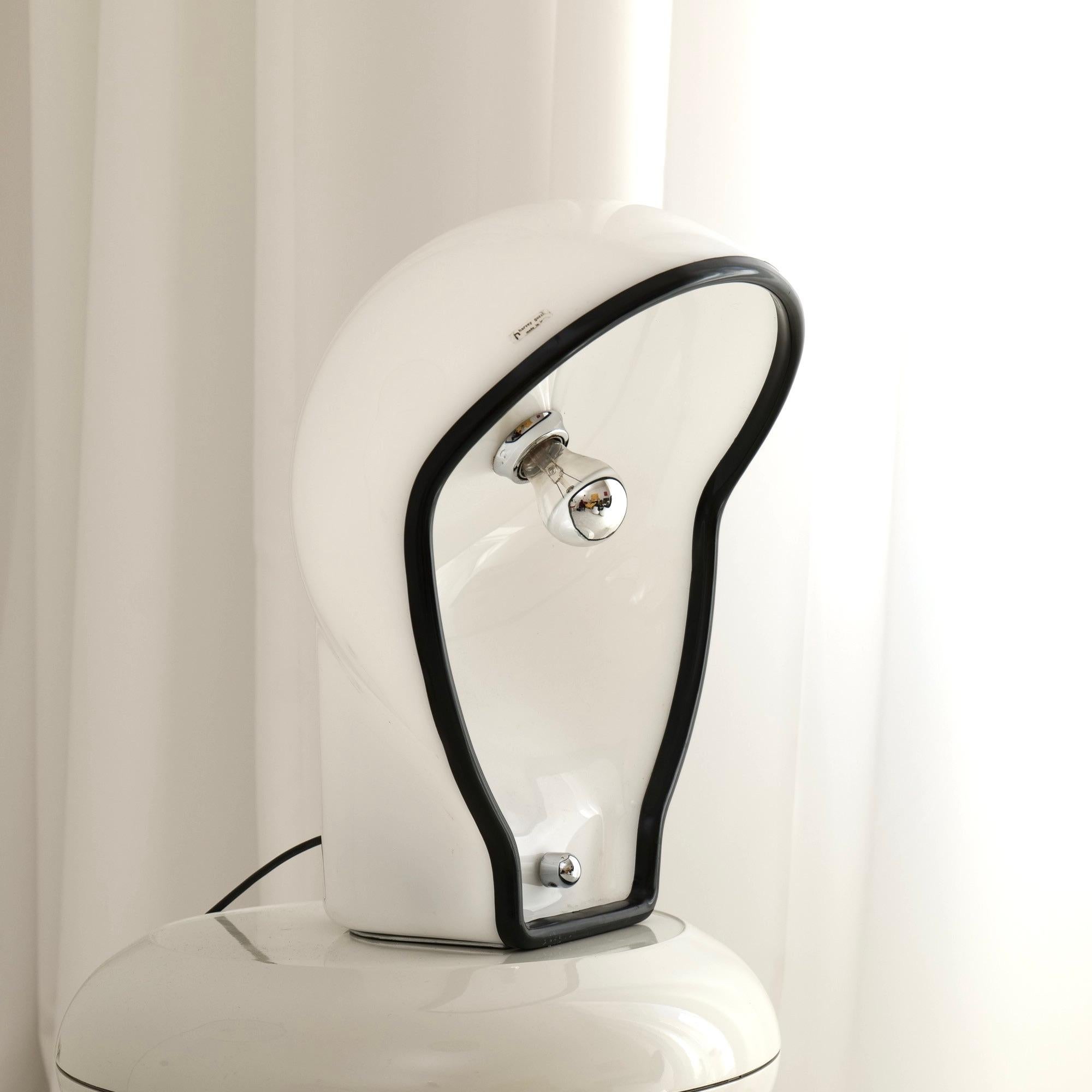 Harvey Guzzini Birghitta lamp by Fabio Lenci - 1970s For Sale 1