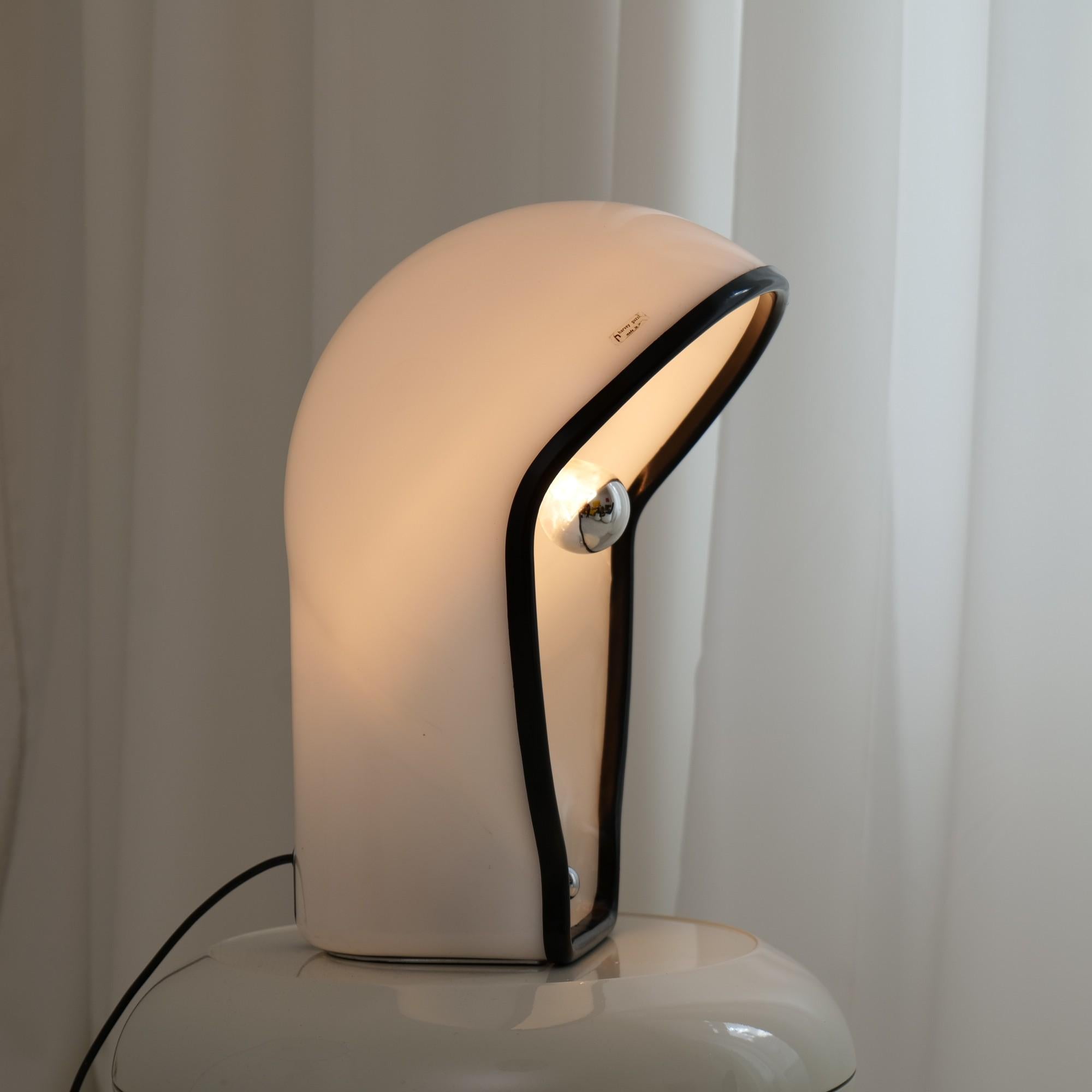 Harvey Guzzini Birghitta lamp by Fabio Lenci - 1970s For Sale 2
