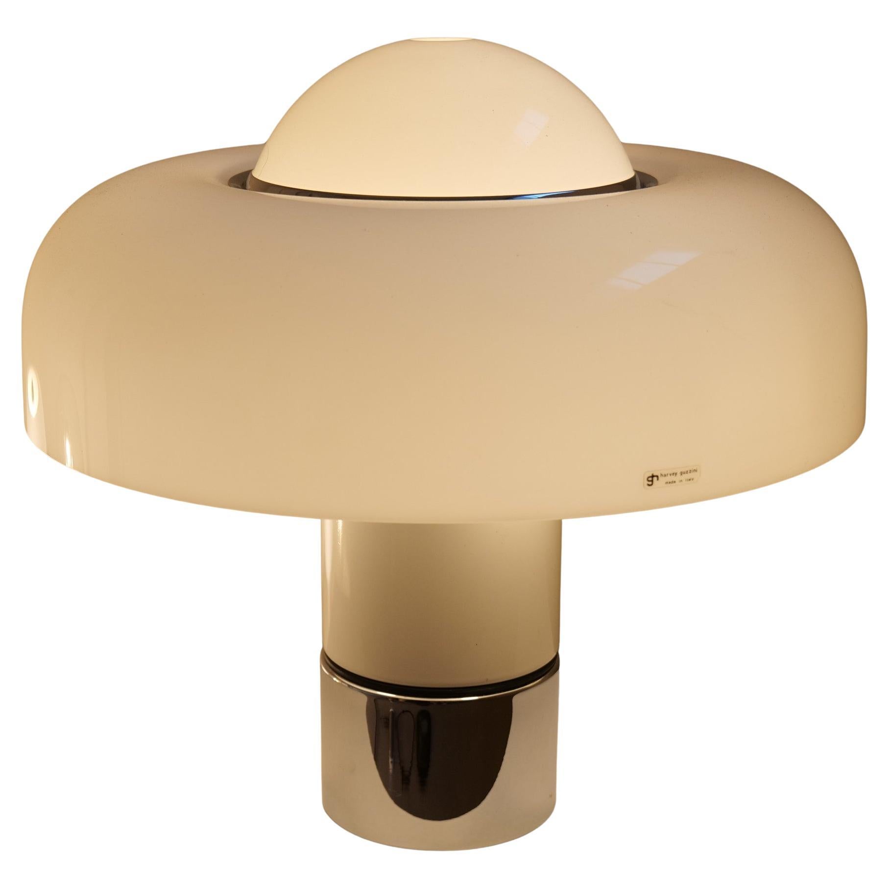 Harvey Guzzini Brumburry lamp by Luigi Massoni For Sale