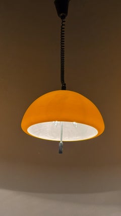 Harvey Guzzini Cabras Vintage Yellow pendant light