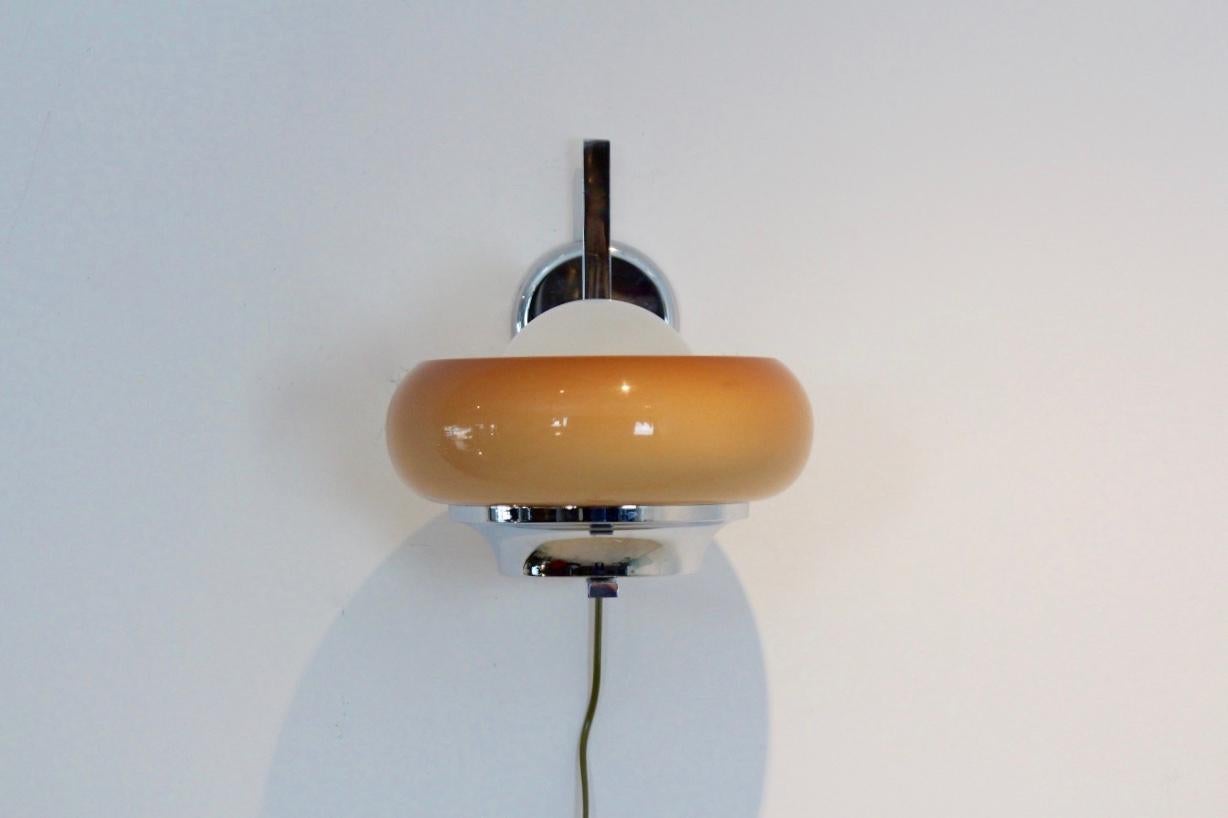 Mid-Century Modern Harvey Guzzini ‘Clan’ Wall Lamp, Italy 1960s