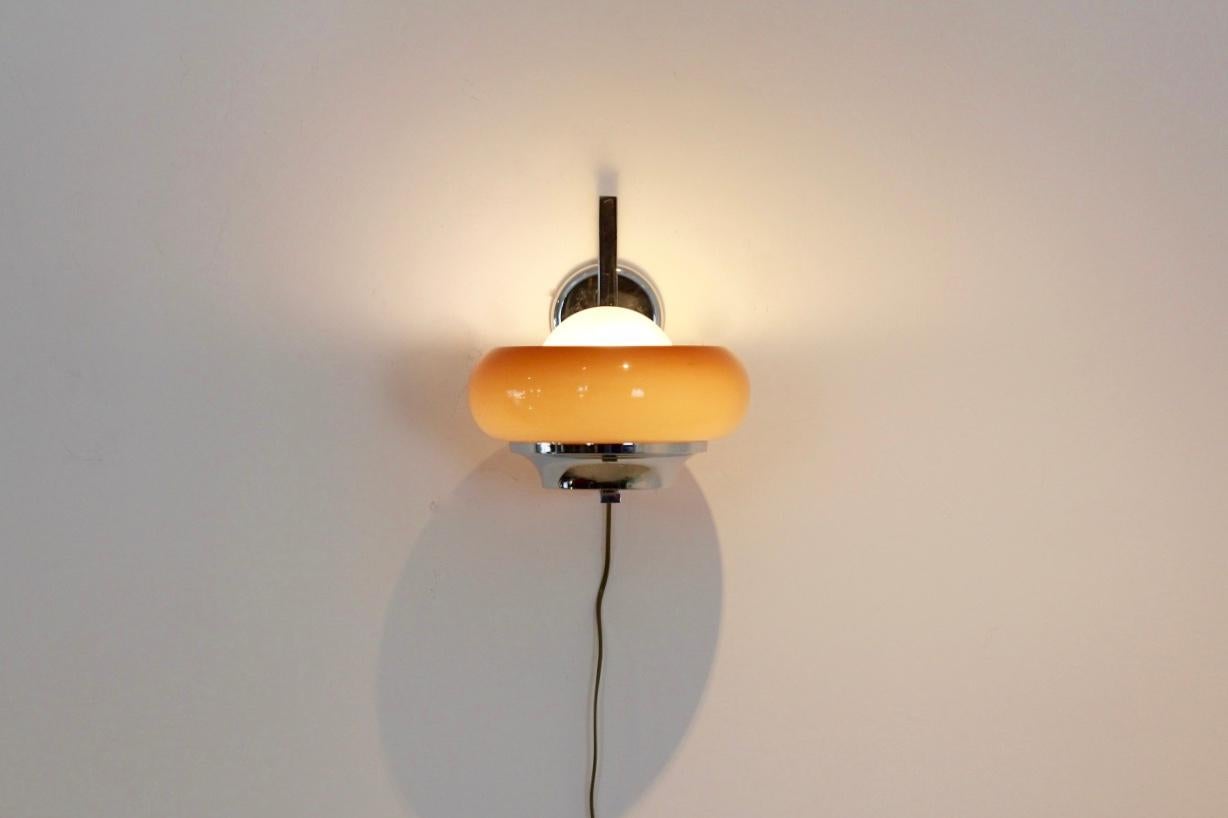 Italian Harvey Guzzini ‘Clan’ Wall Lamp, Italy 1960s