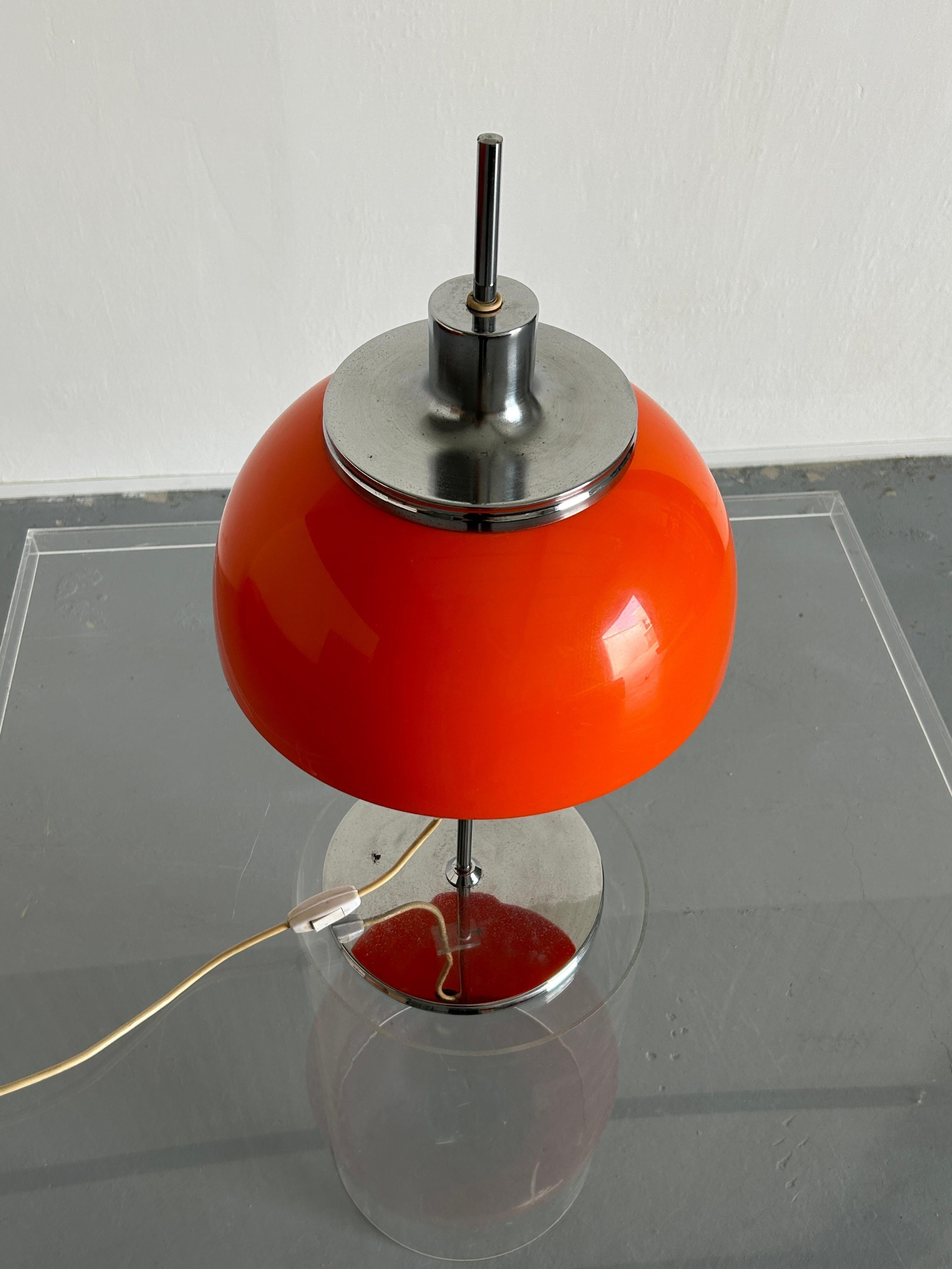 Slovenian Harvey Guzzini Faro Vintage Table Lamp produced by Meblo for Harvey Guzzini, 70s