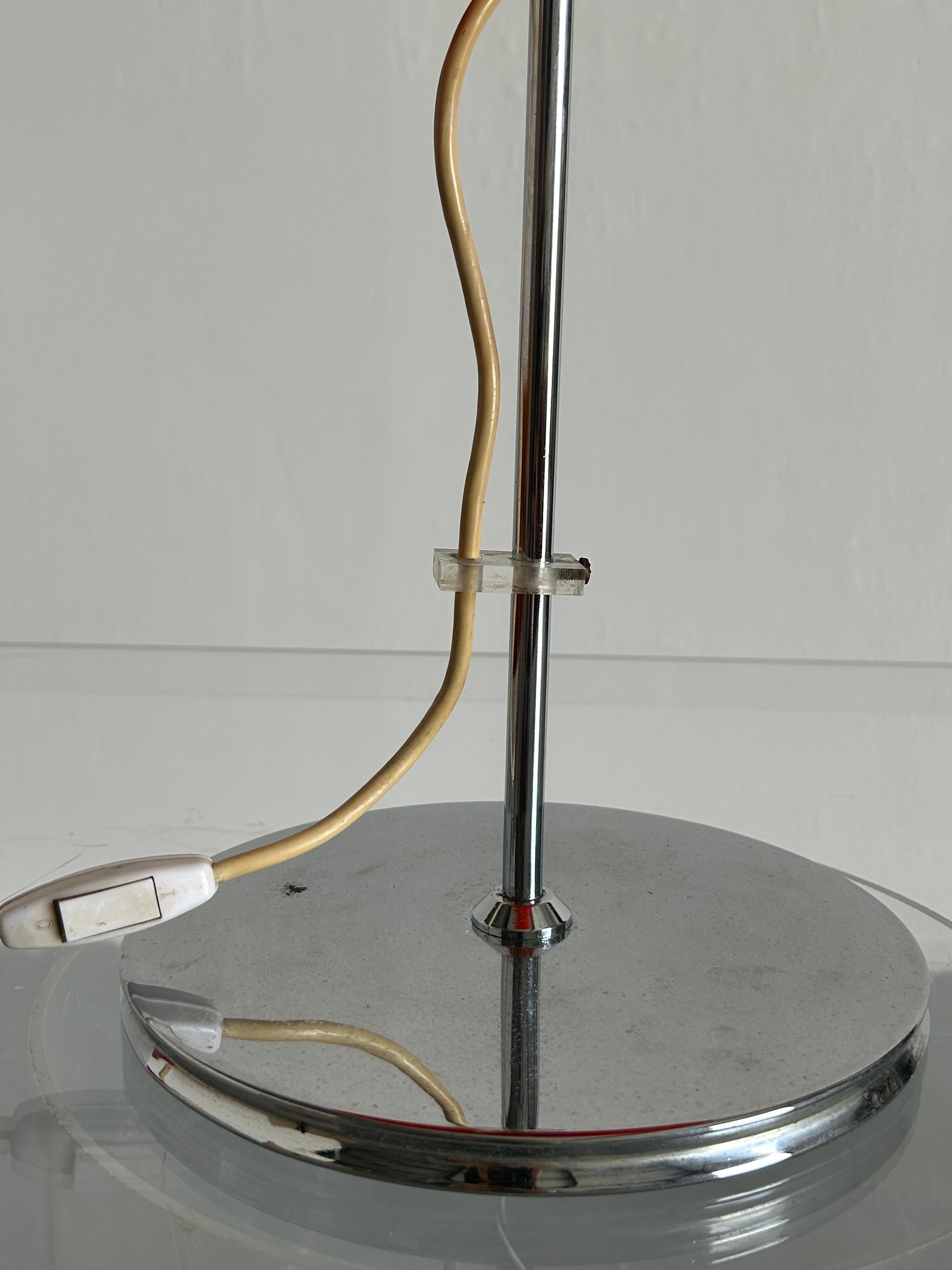 Harvey Guzzini Faro Vintage Table Lamp produced by Meblo for Harvey Guzzini, 70s 2
