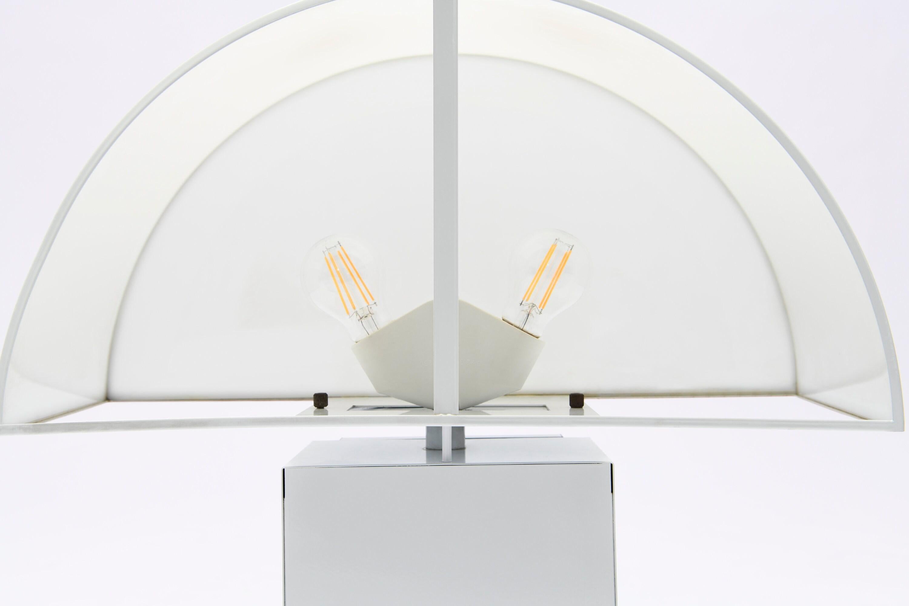 Harvey Guzzini, Large 'Olympe' Table Lamp, ED, Italy 1970 In Good Condition For Sale In New York, NY