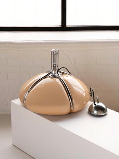 Harvey Guzzini lampe à suspension Quadrifoglio du designer Luigi Massoni, Italie, années 1970