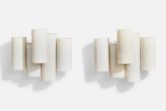 Harvey Guzzini, Wall Lights, Acrylic, Italy, 1970s
